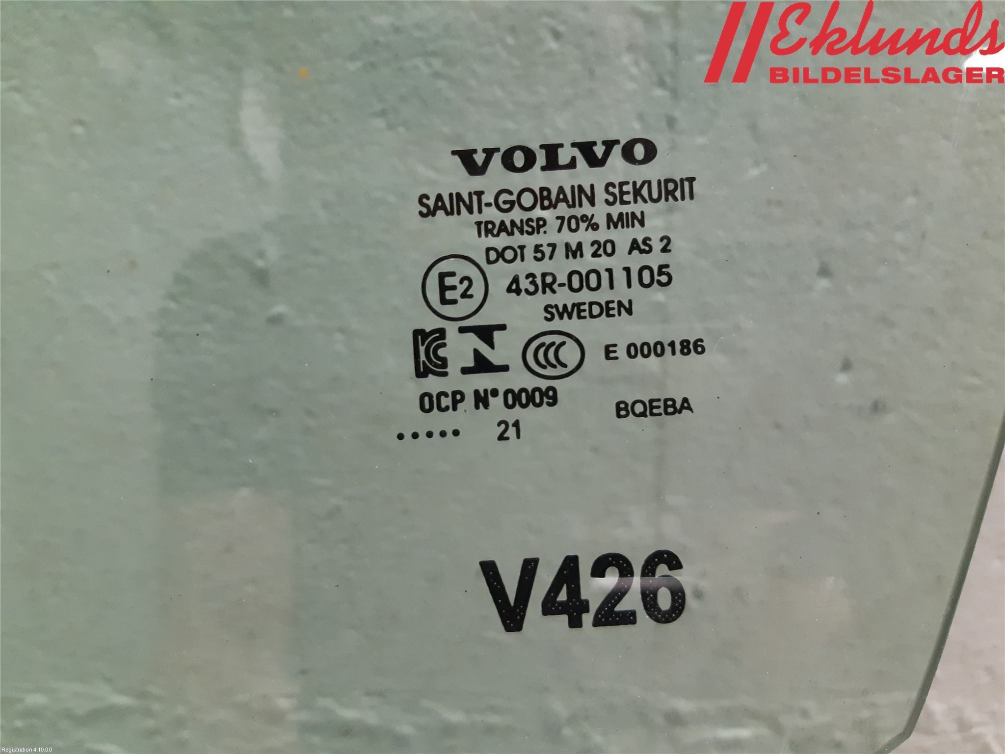 Volvo XC60 18- Dörruta Fram Vänster