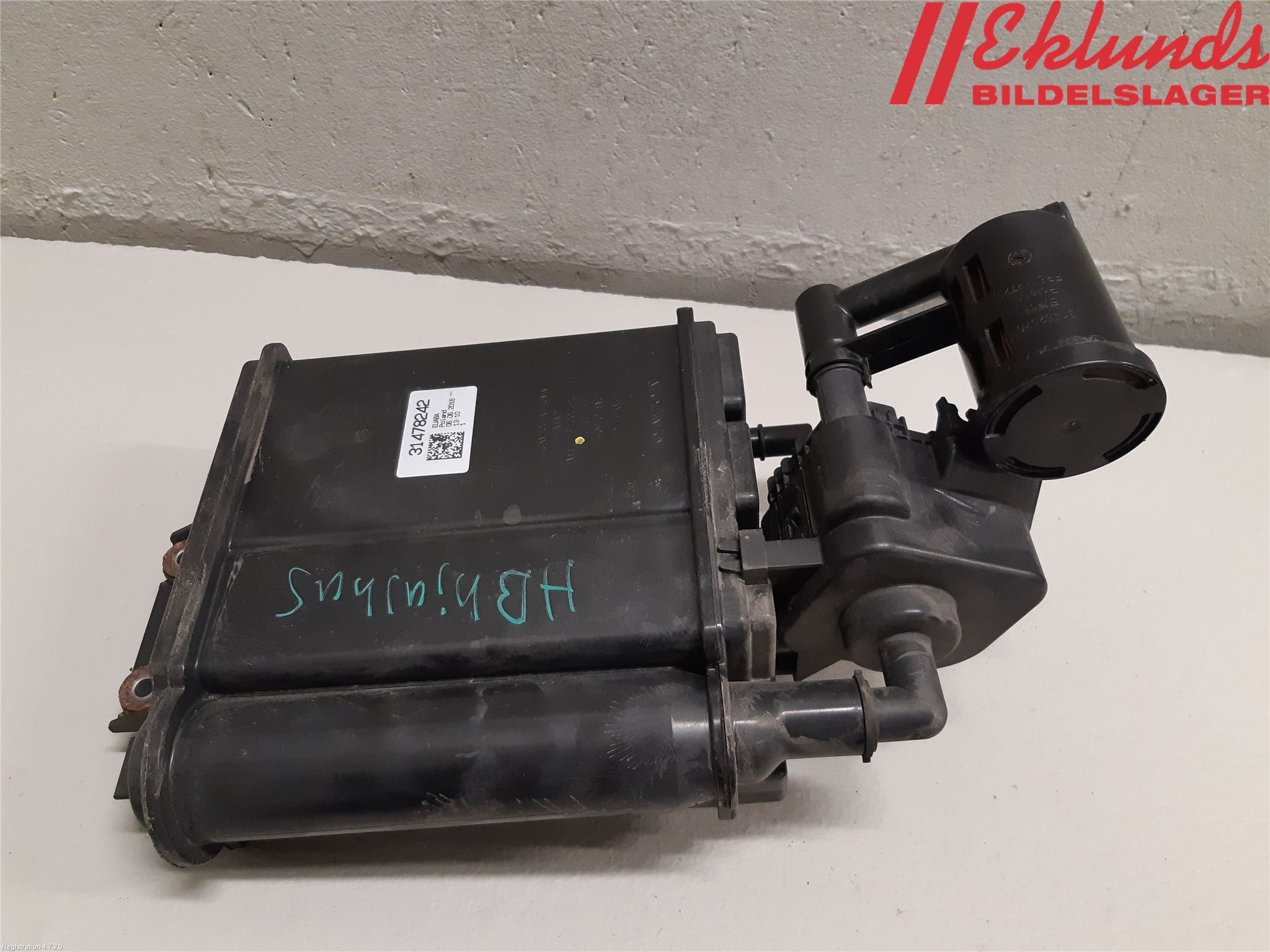 Volvo XC90/RECHARGE 16- Bränsle Kolkanister