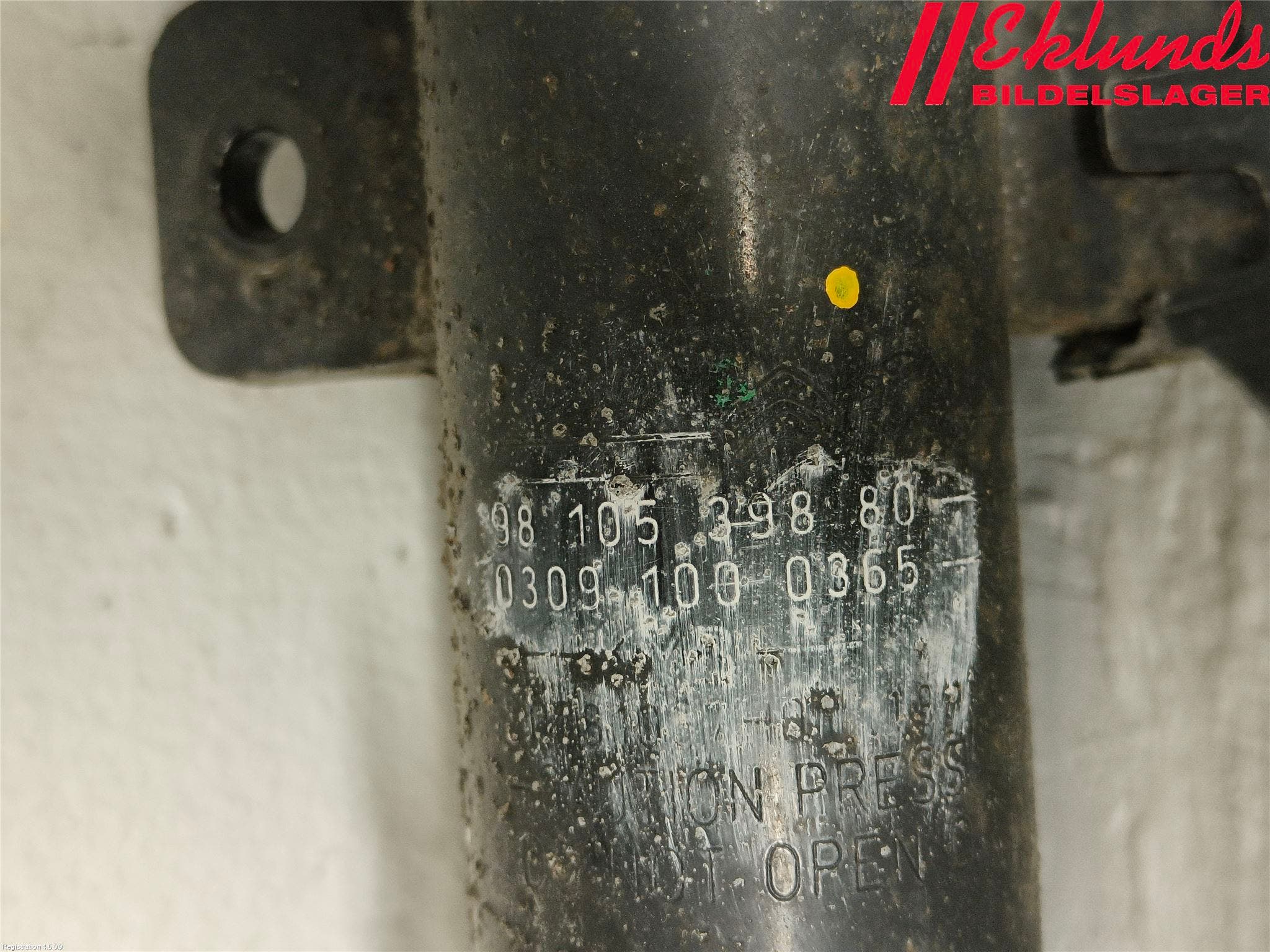 Citroen C4 GRAND SPACETOURER 19-22 Fjäderben Fram Vänster