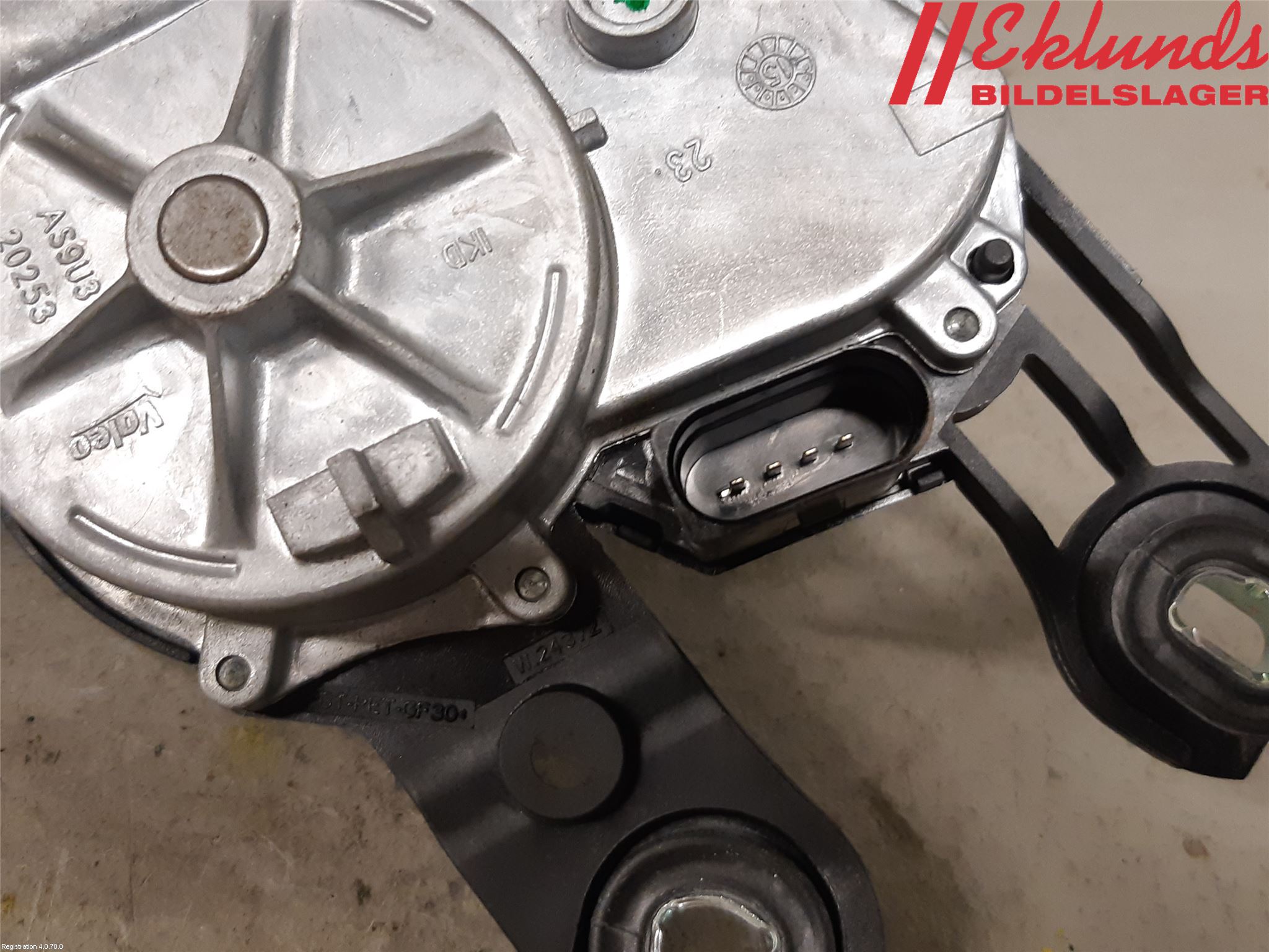 Volkswagen VW GOLF / E-GOLF VII 13-20 Torkarmotor Baklucka