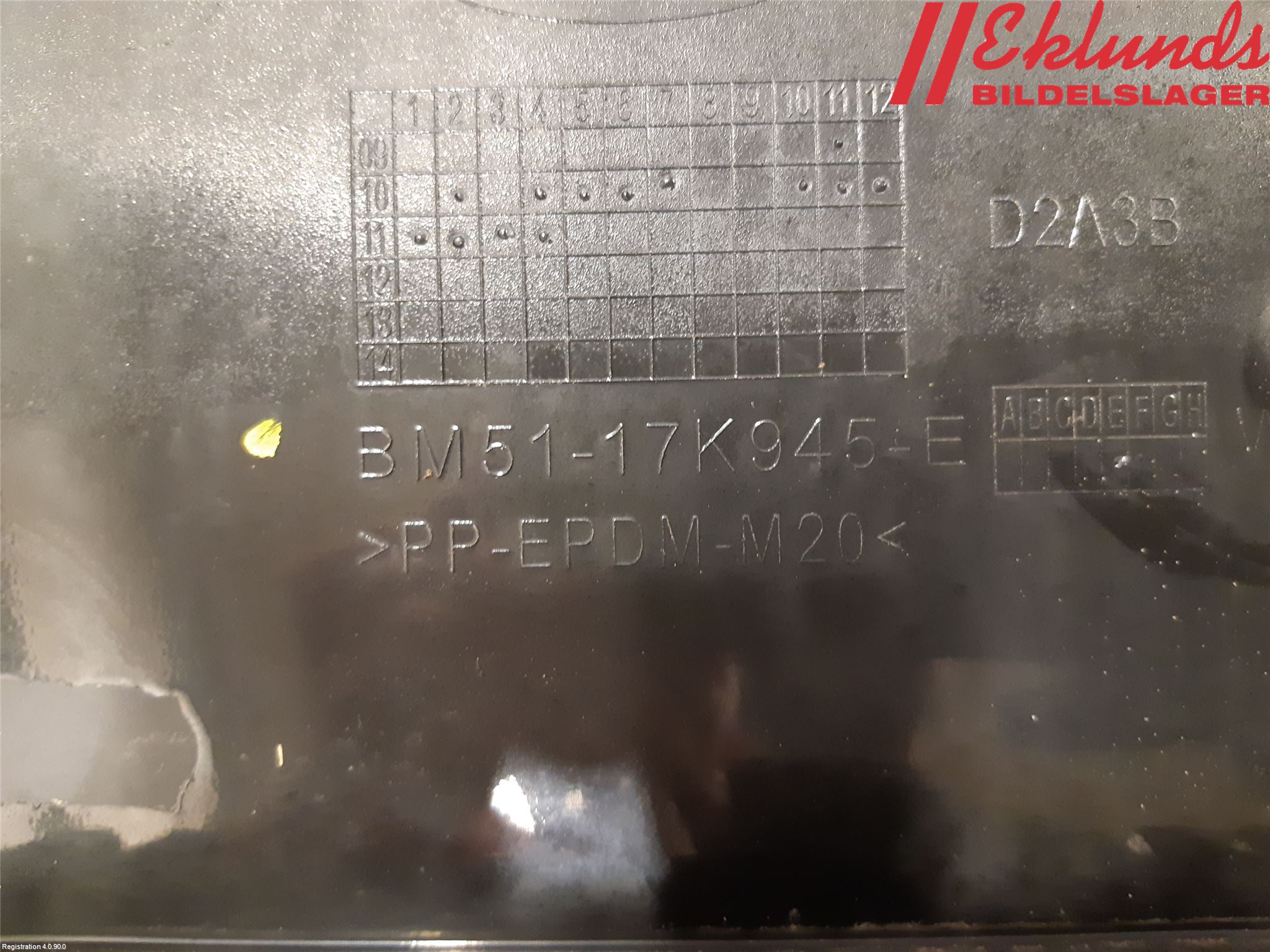 Ford FOCUS 11-14 Stöt Utfyllnad-List-Grill