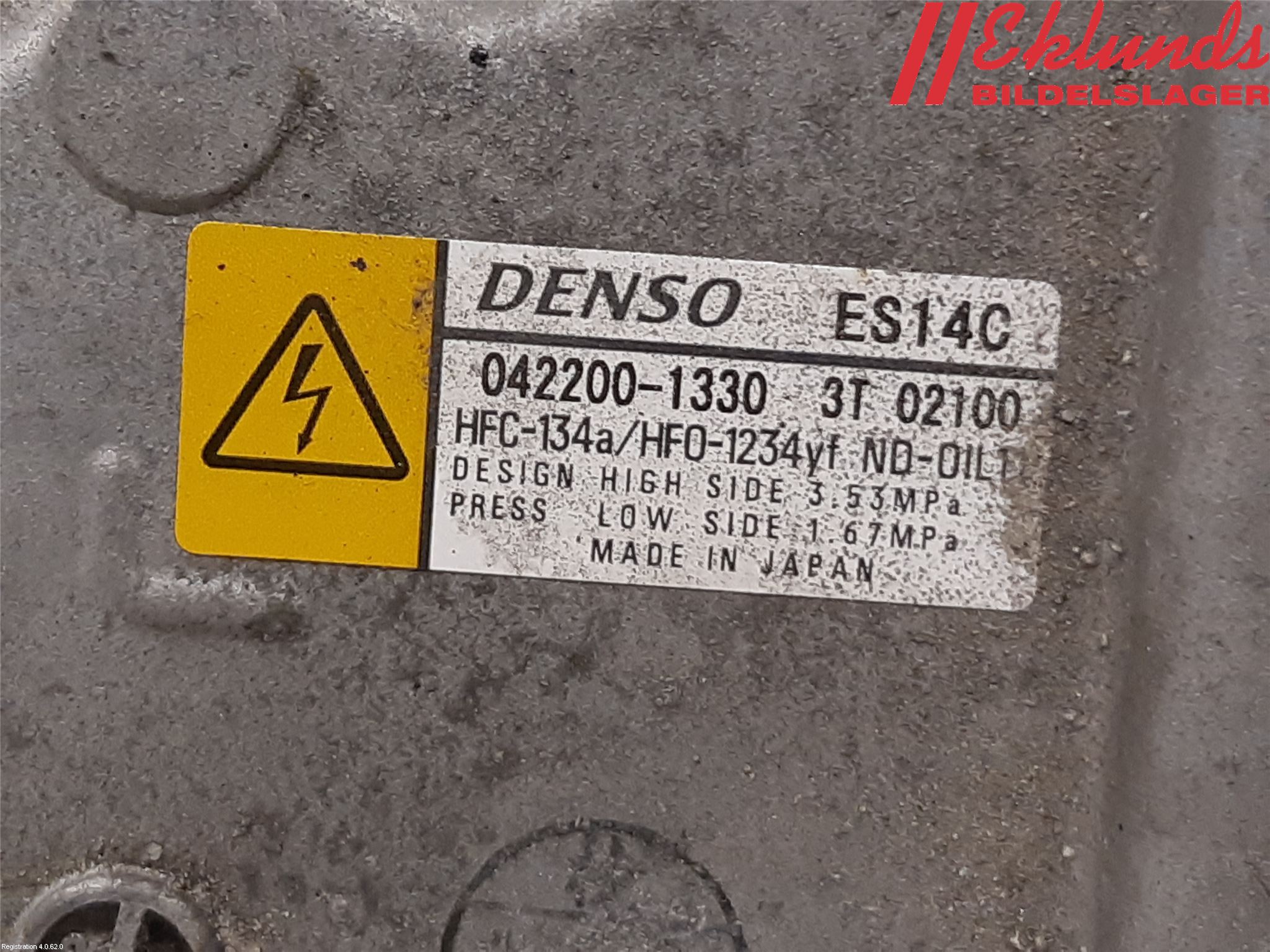 Toyota AURIS 13-19 Ac Kompressor