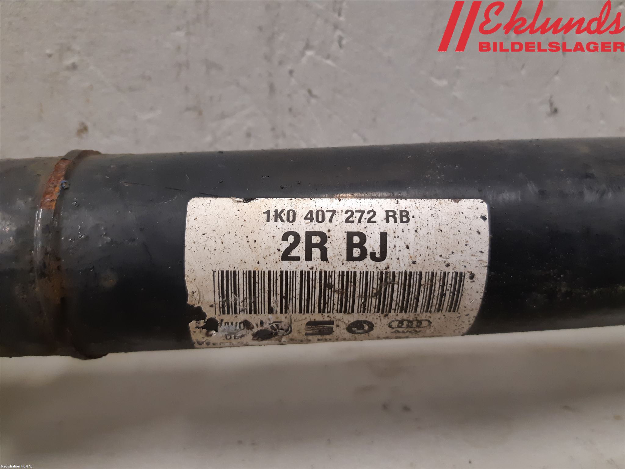 Audi A3/S3 05-13 Drivaxel Fram Höger