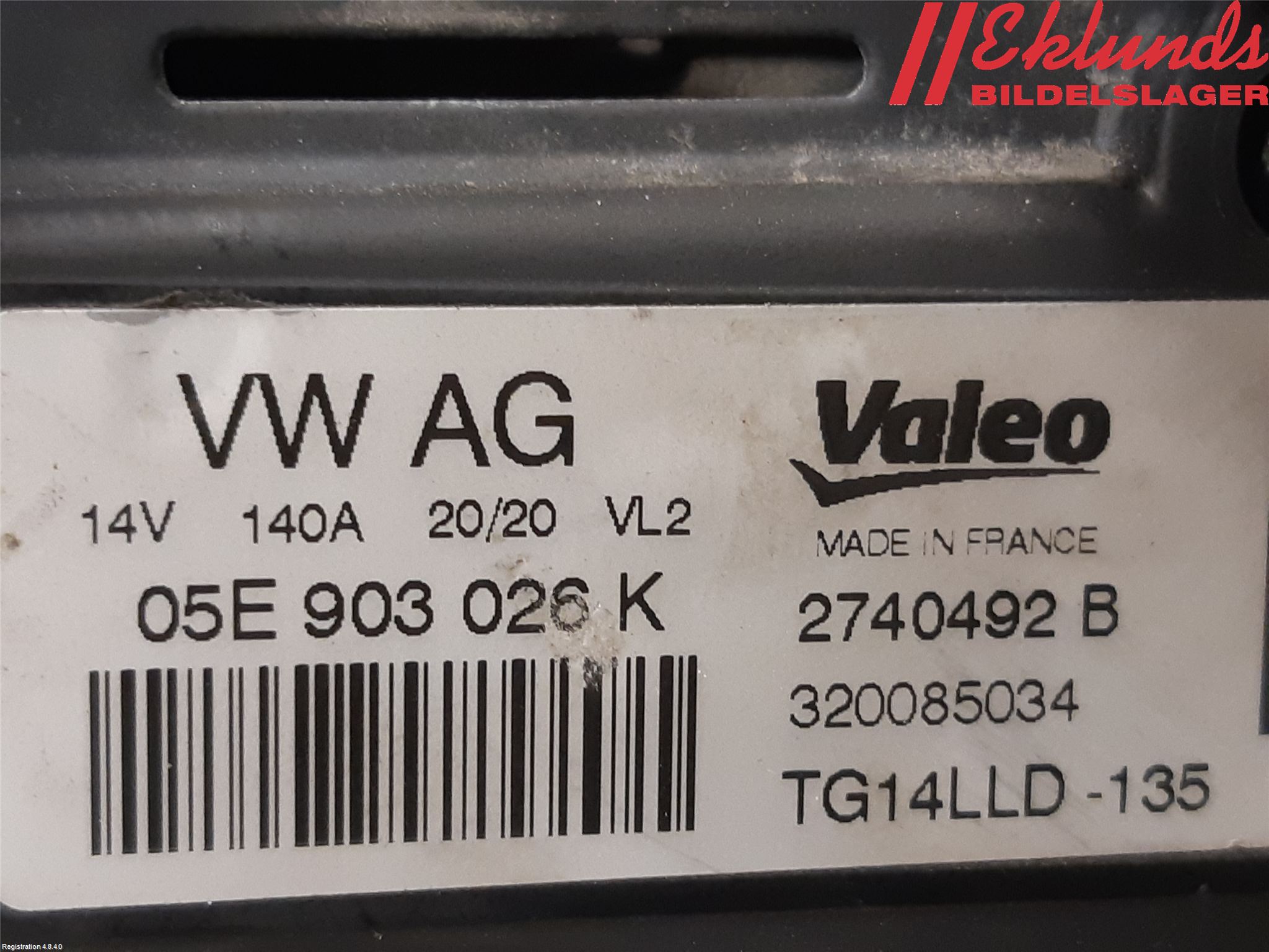 Audi A3/S3 8Y 21- Generator