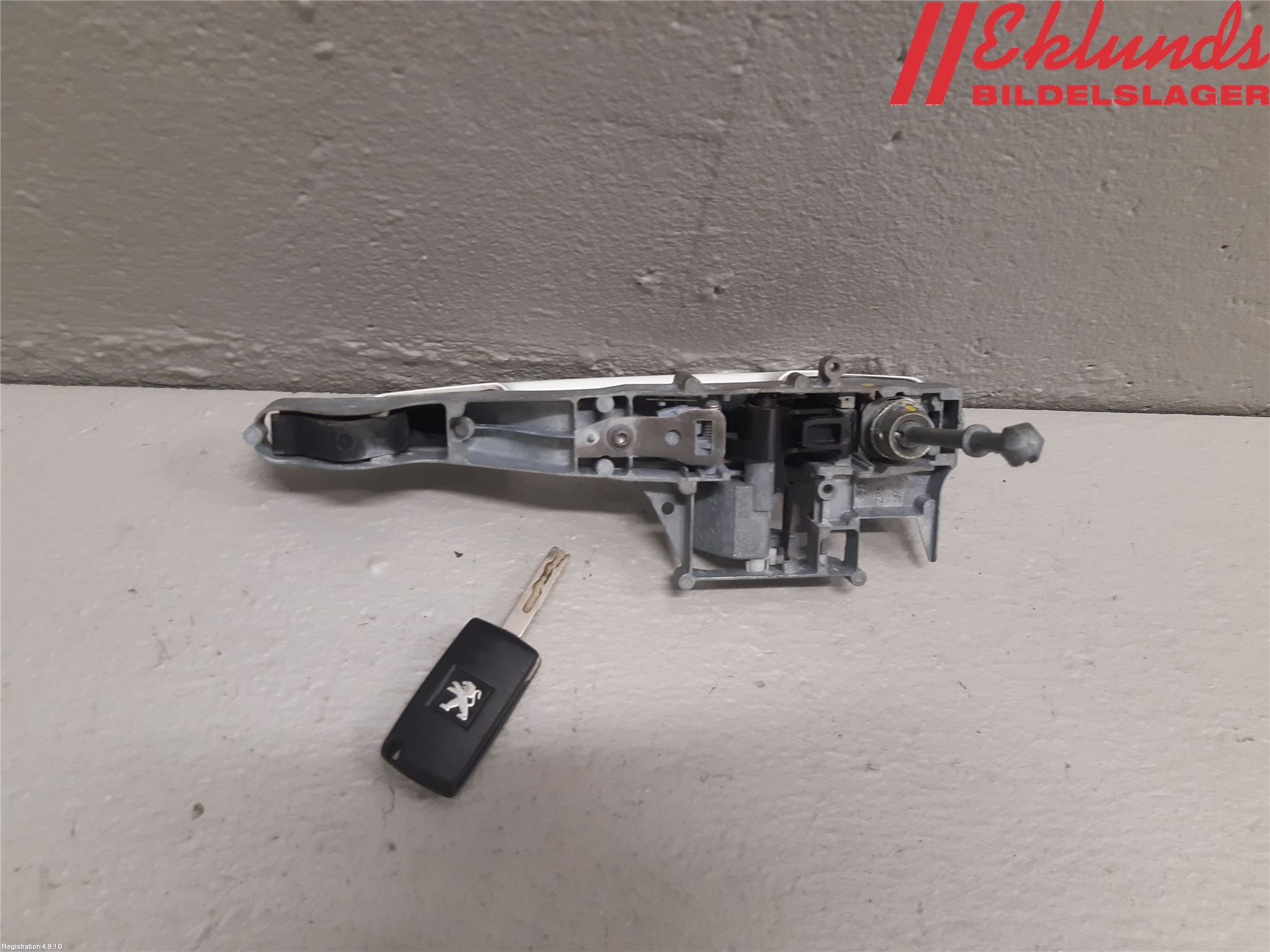 Peugeot 308 08-13 Dörrhandtag Yttre Vä