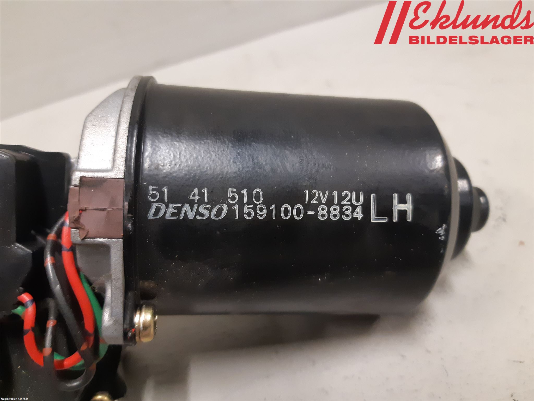 Saab 9-3 VER 1 98-03 Torkarmotor Vindruta