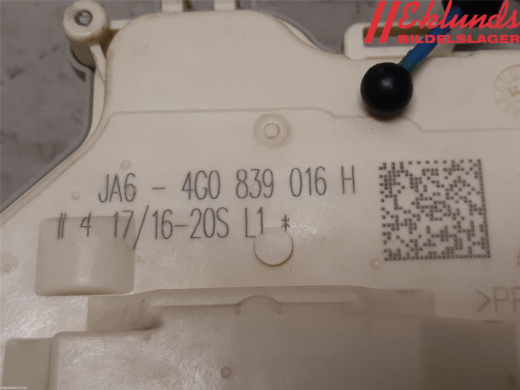Audi A4/S4 B9 16-19 Låskista-Dörrlås