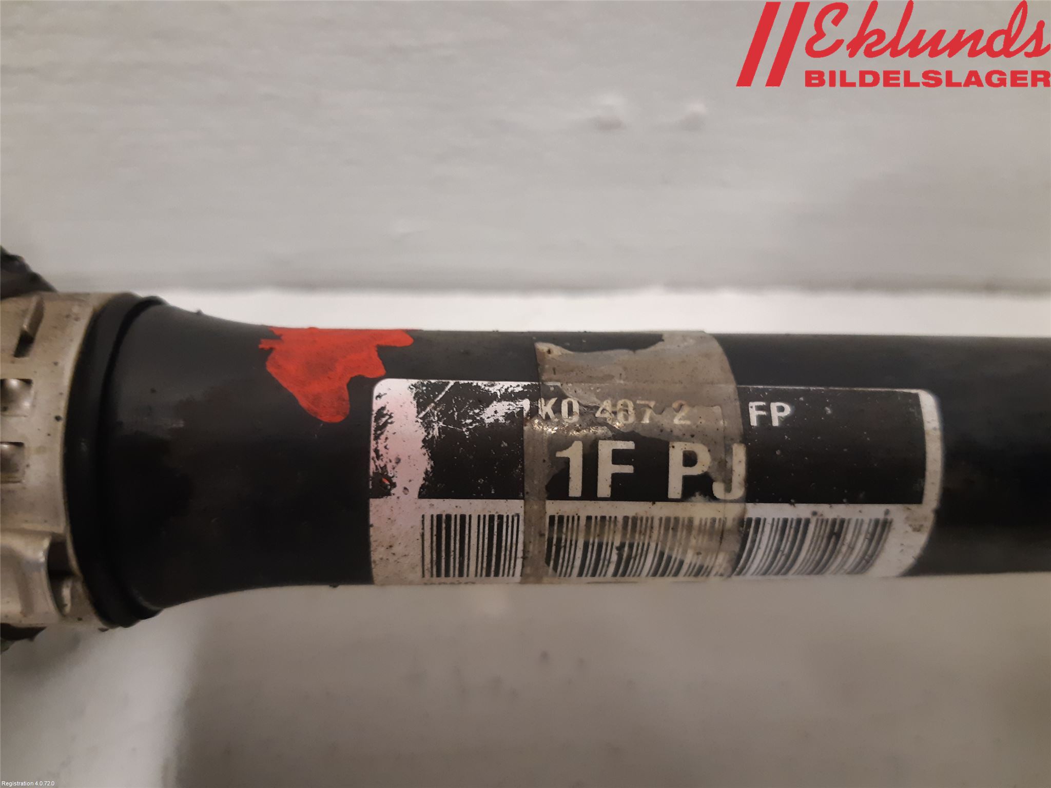 Volkswagen VW GOLF V 04-09 Drivaxel Fram Vänster