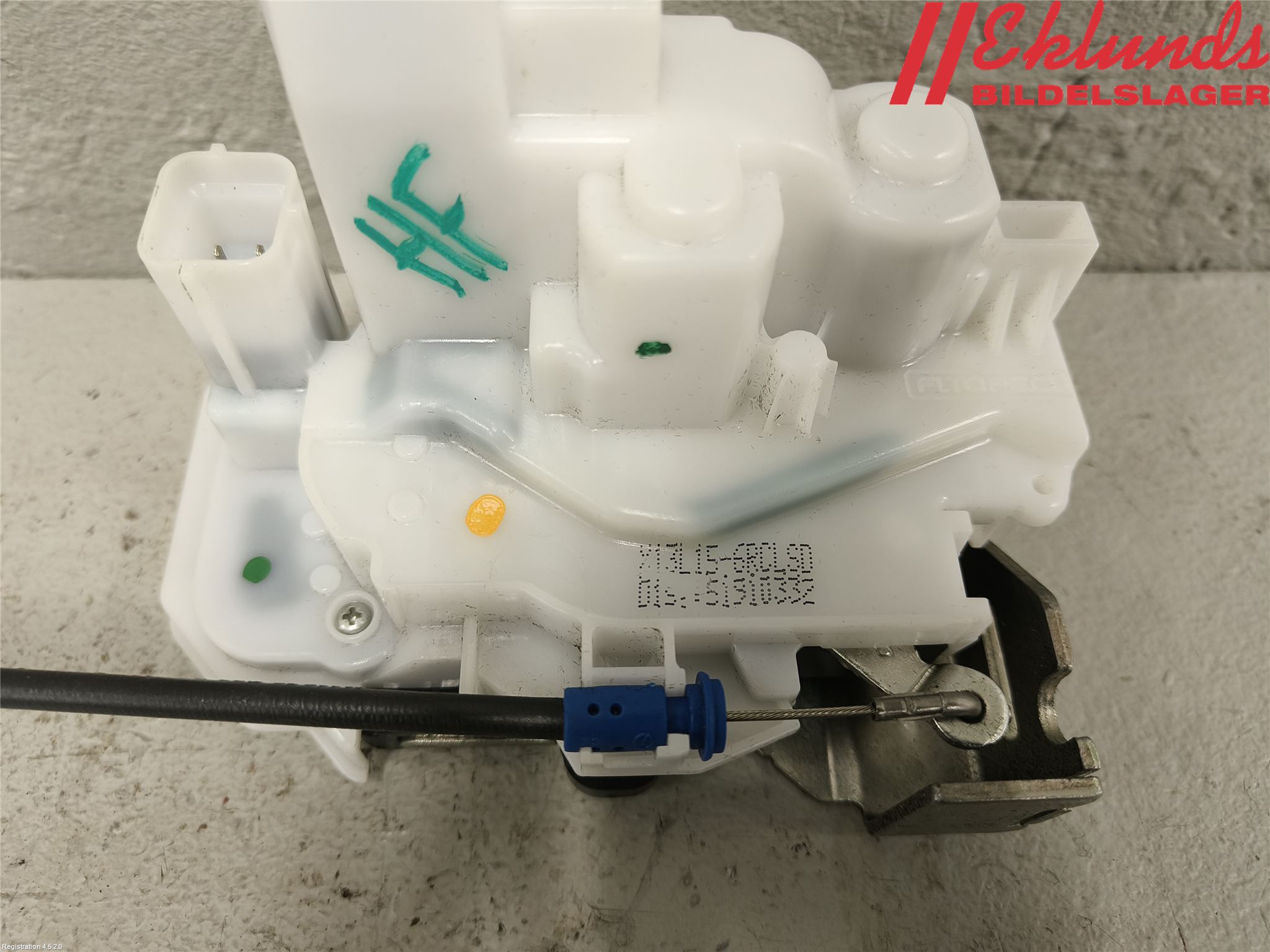 Opel COMBO D 12-18 Låskista-Dörrlås