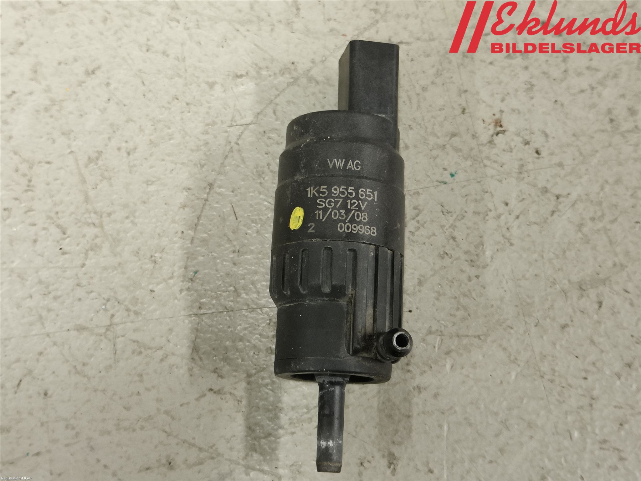 Volkswagen VW PASSAT CC 08-16 Spolarpump Vindruta