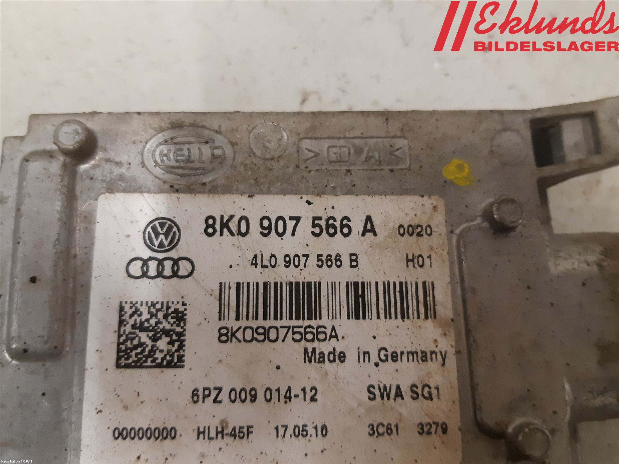 Audi A4/S4 08-11 Styrenhet Övrigt