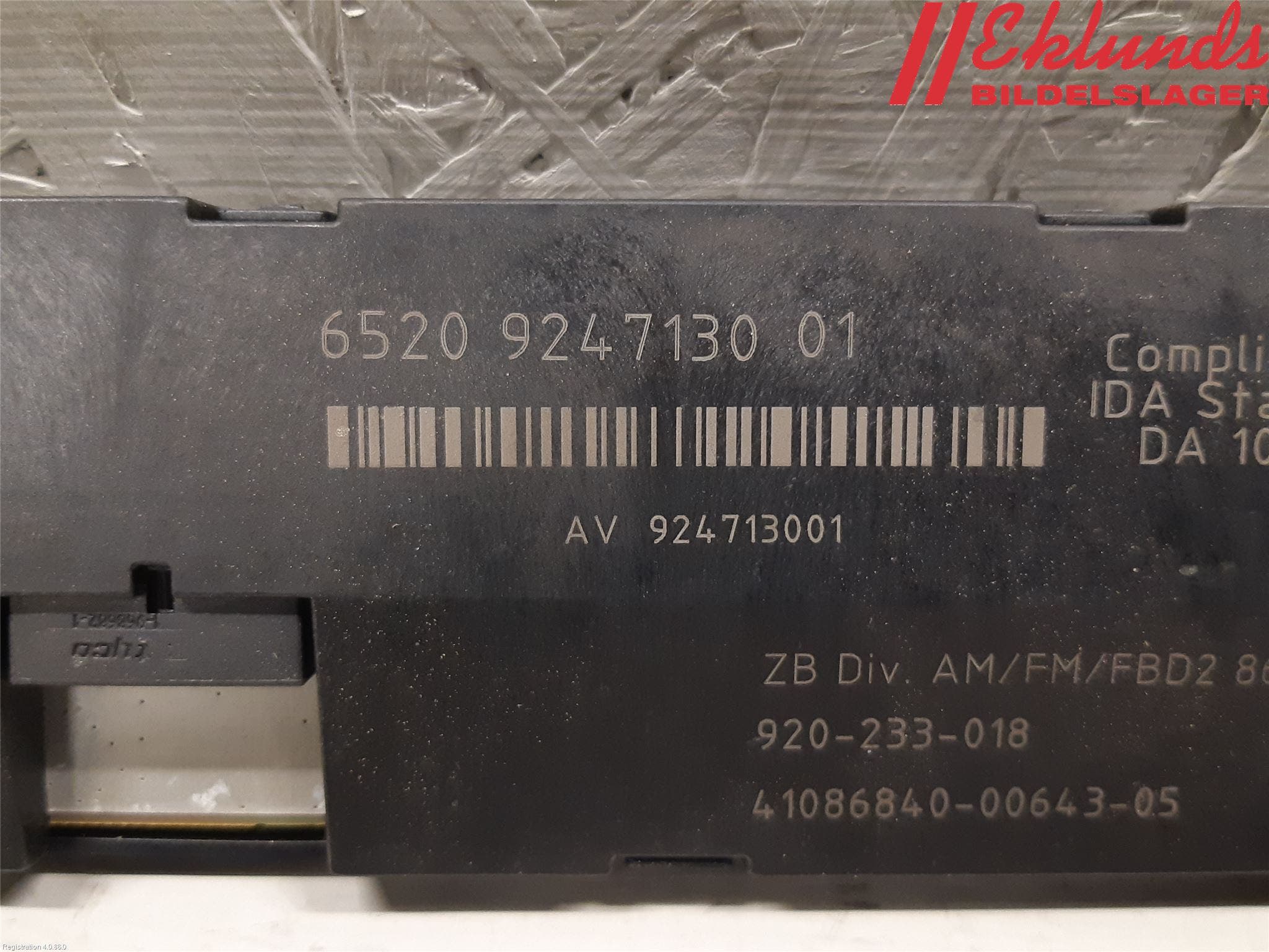 BMW 5 F10/F11/F18 09-17 Antennförstärkare