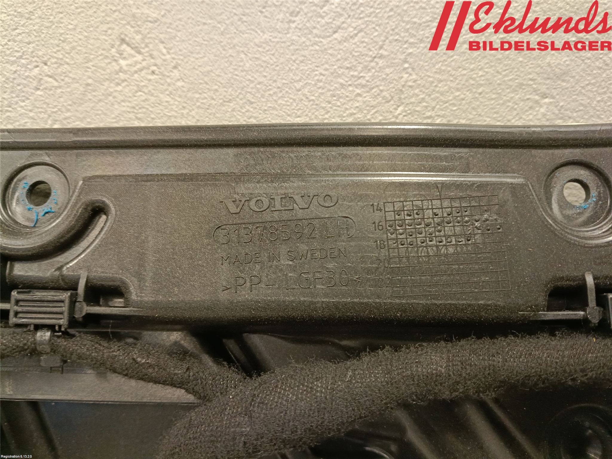 Volvo V90 17->> Fönsterhiss El Kompl