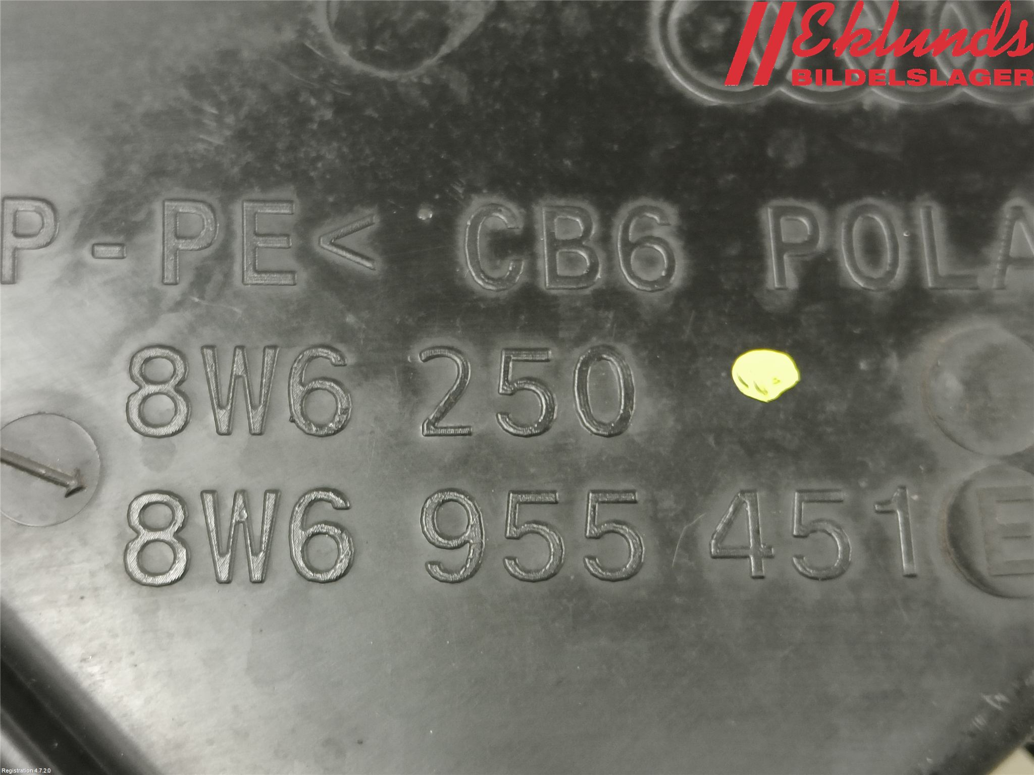 Audi A5 17- Spolartank Vindruta