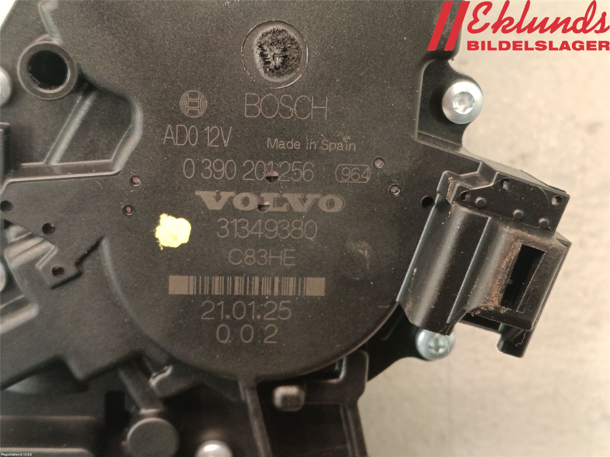Volvo V90 CROSS COUNTRY 17->> Torkarmotor Baklucka