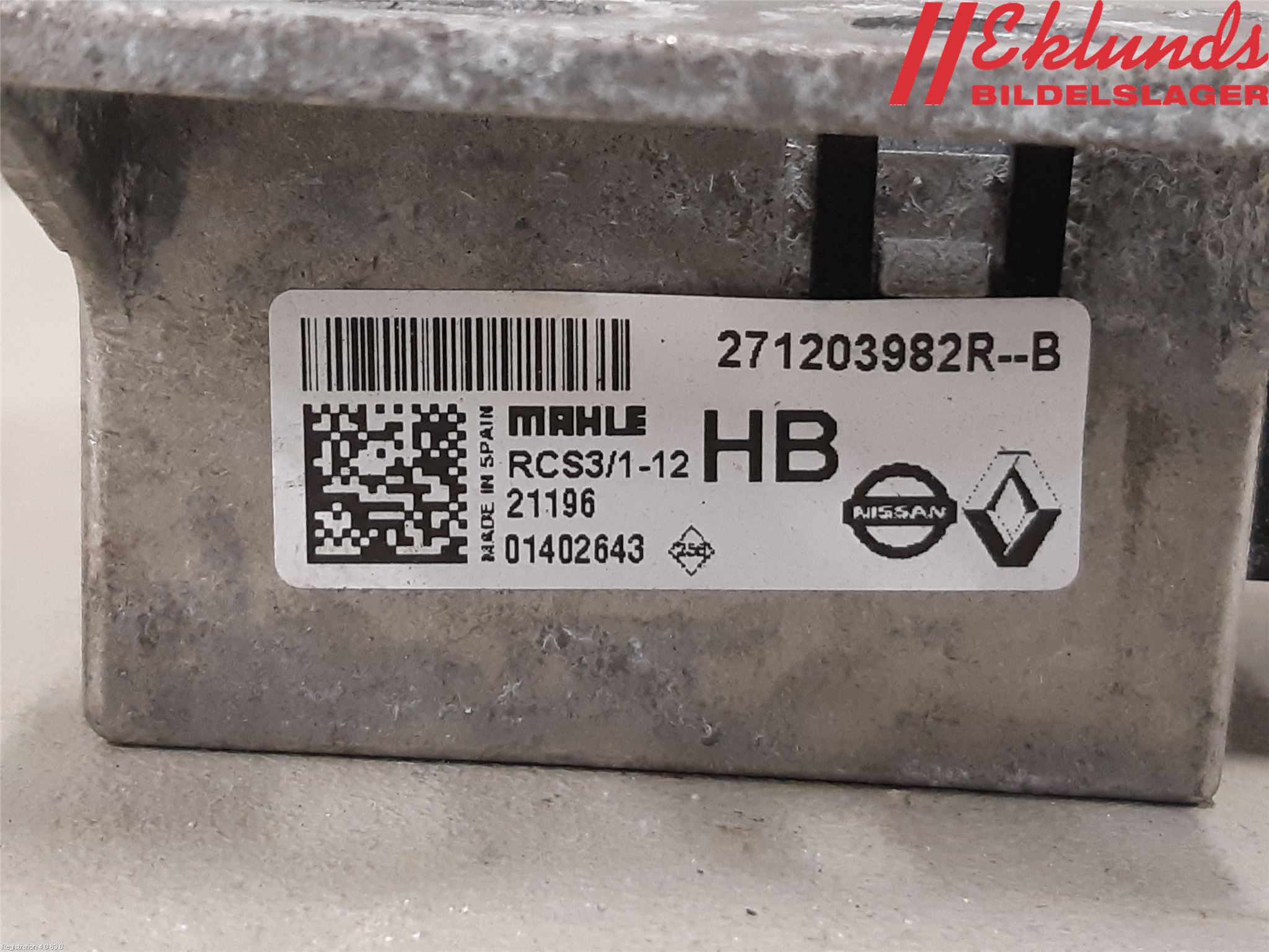 Fiat TALENTO 16- Styrenhet Övrigt