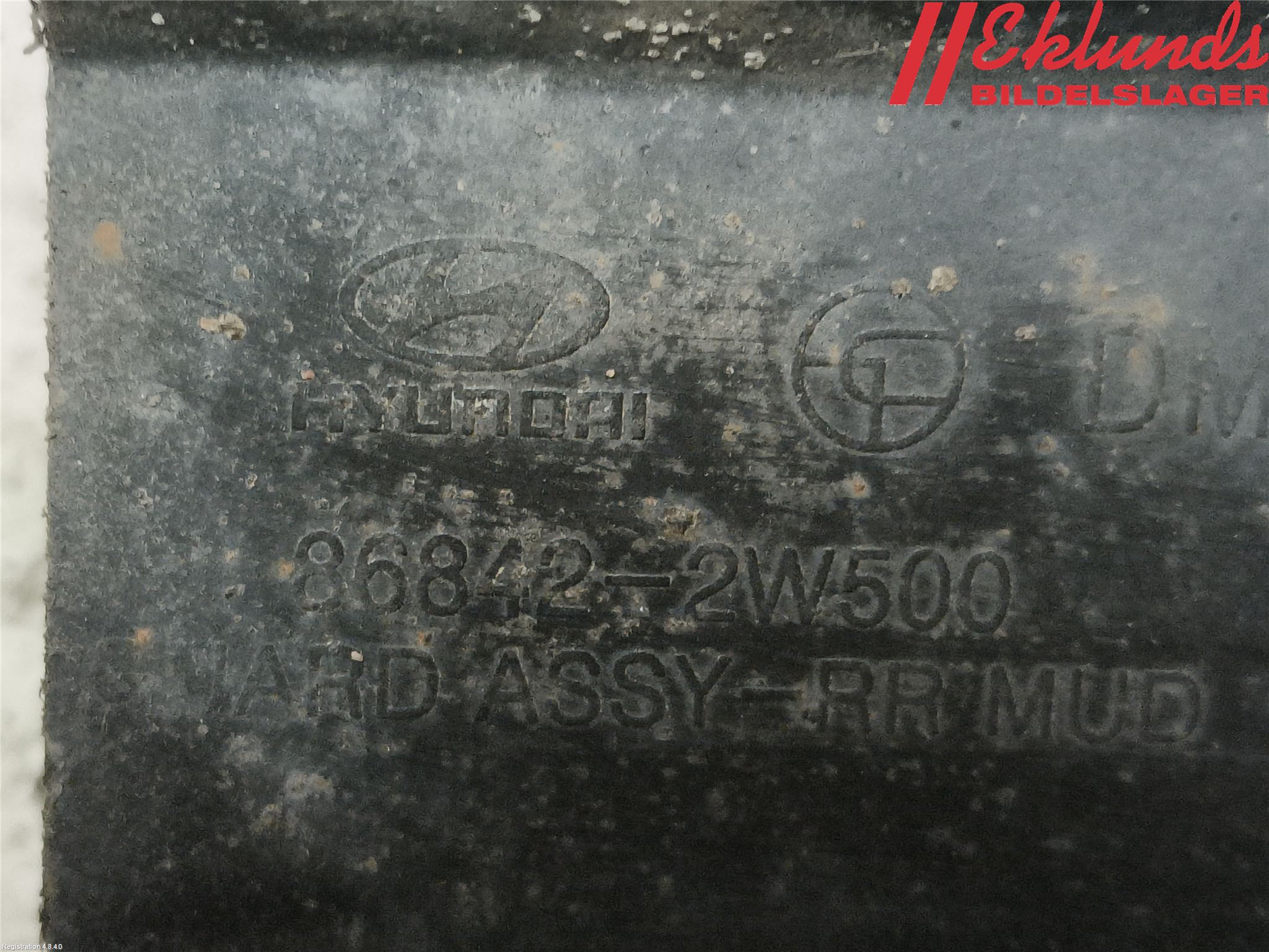 Hyundai SANTA FE 13-18 Stänkskydd