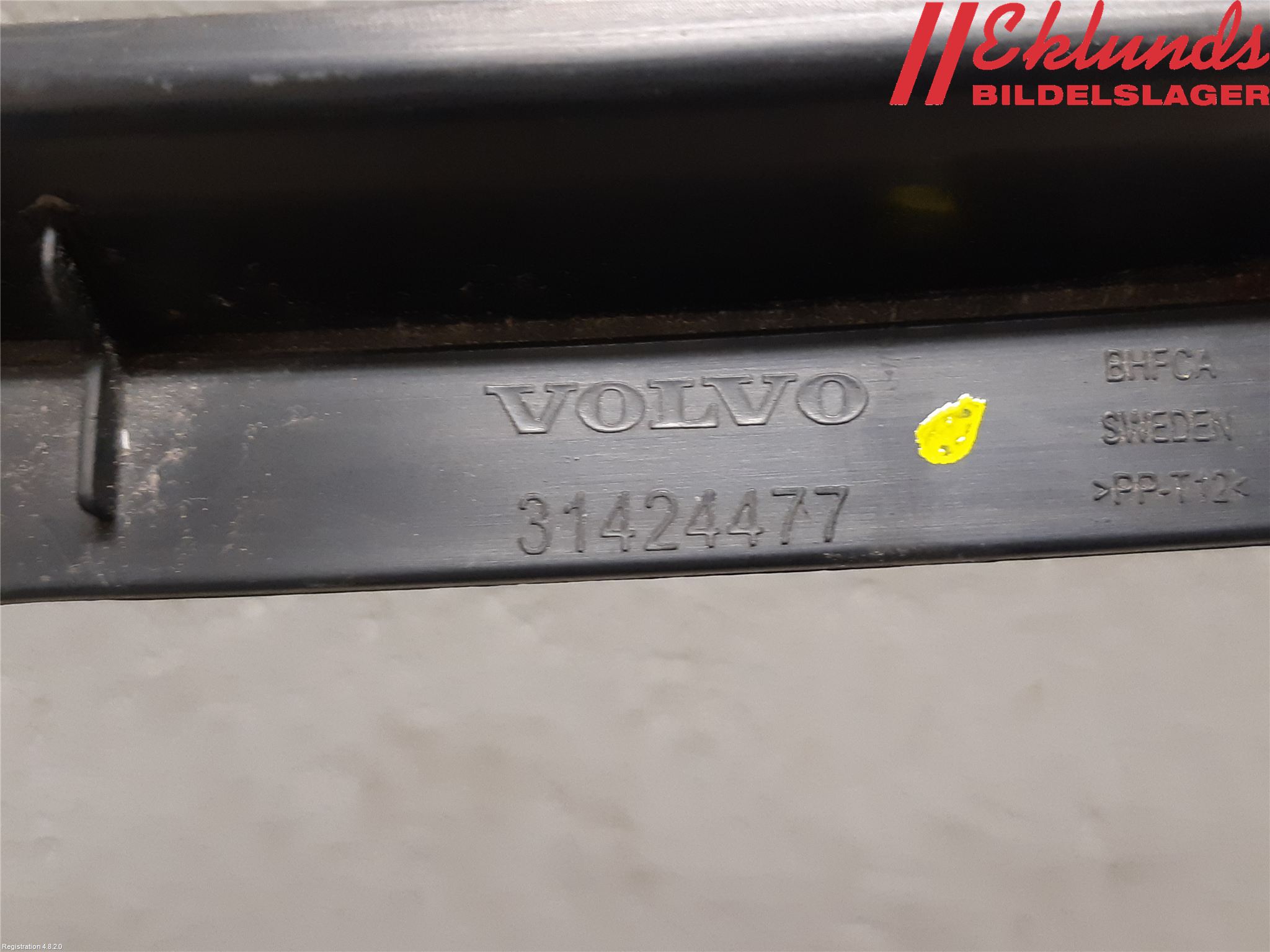 Volvo XC90/RECHARGE 16- Torpedplåt-Torpedplast