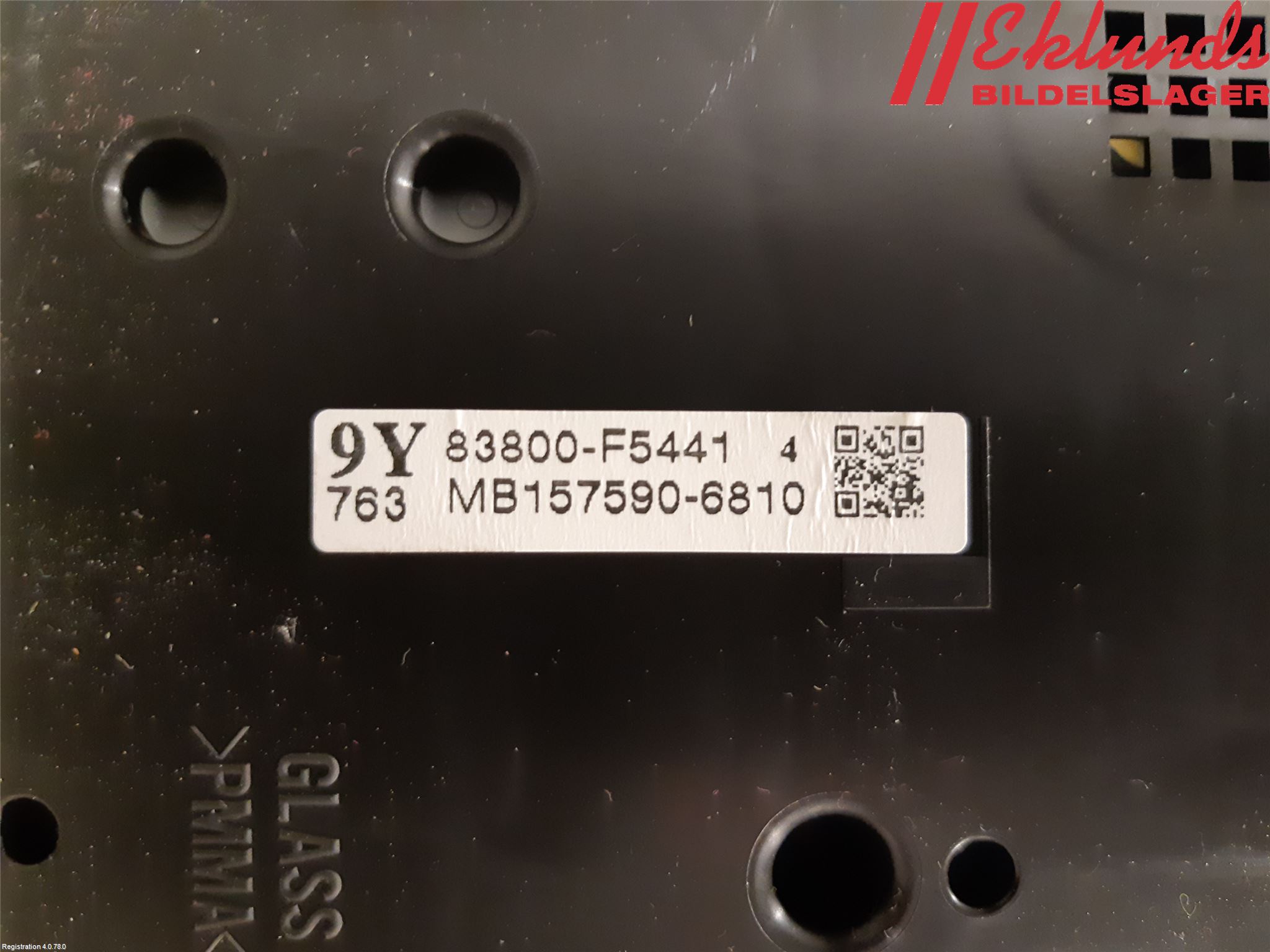 Toyota YARIS XP130 15-20 Instrument Komb