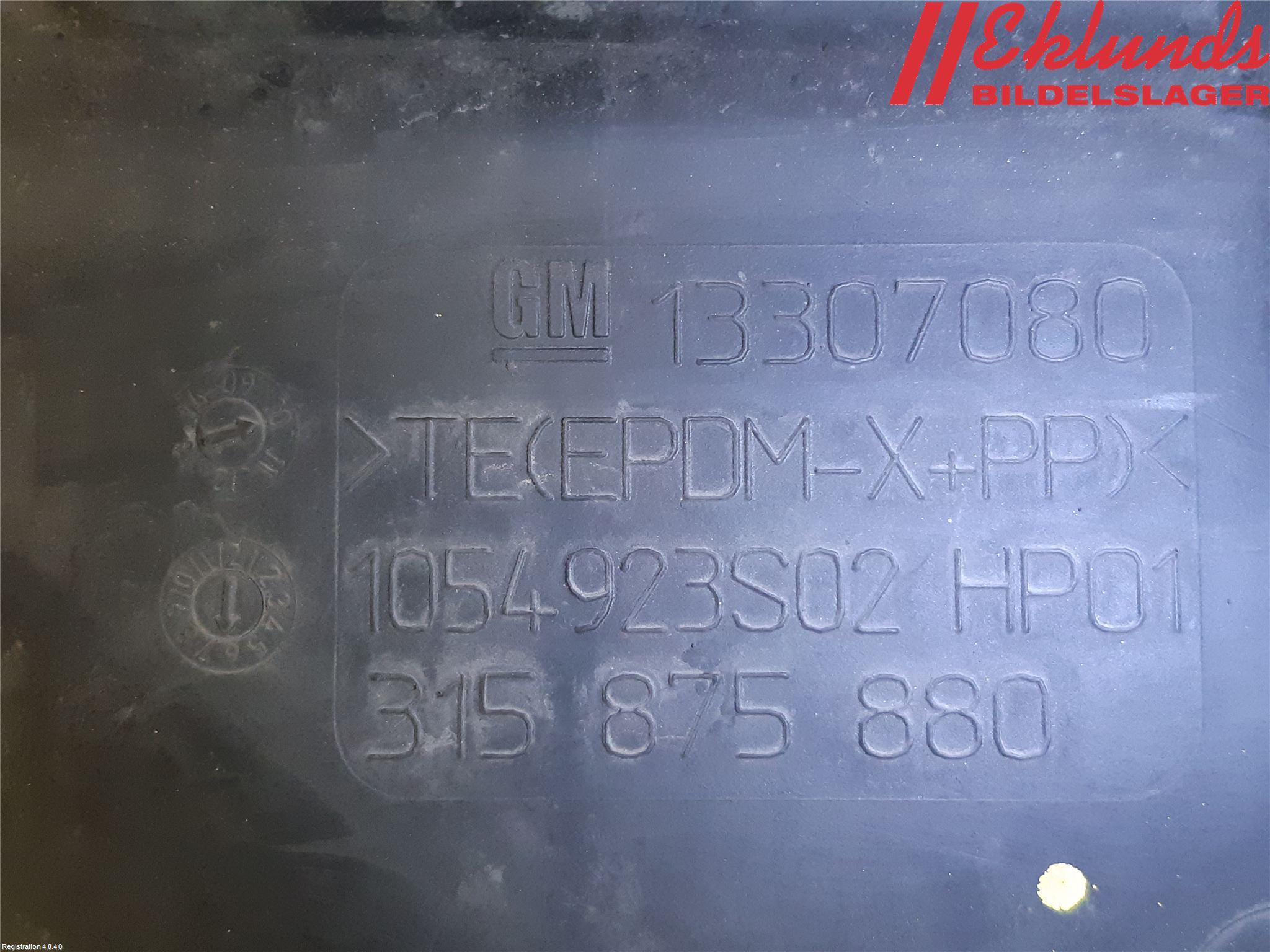 Opel ASTRA J 10-15 Injgummibälg-Slang