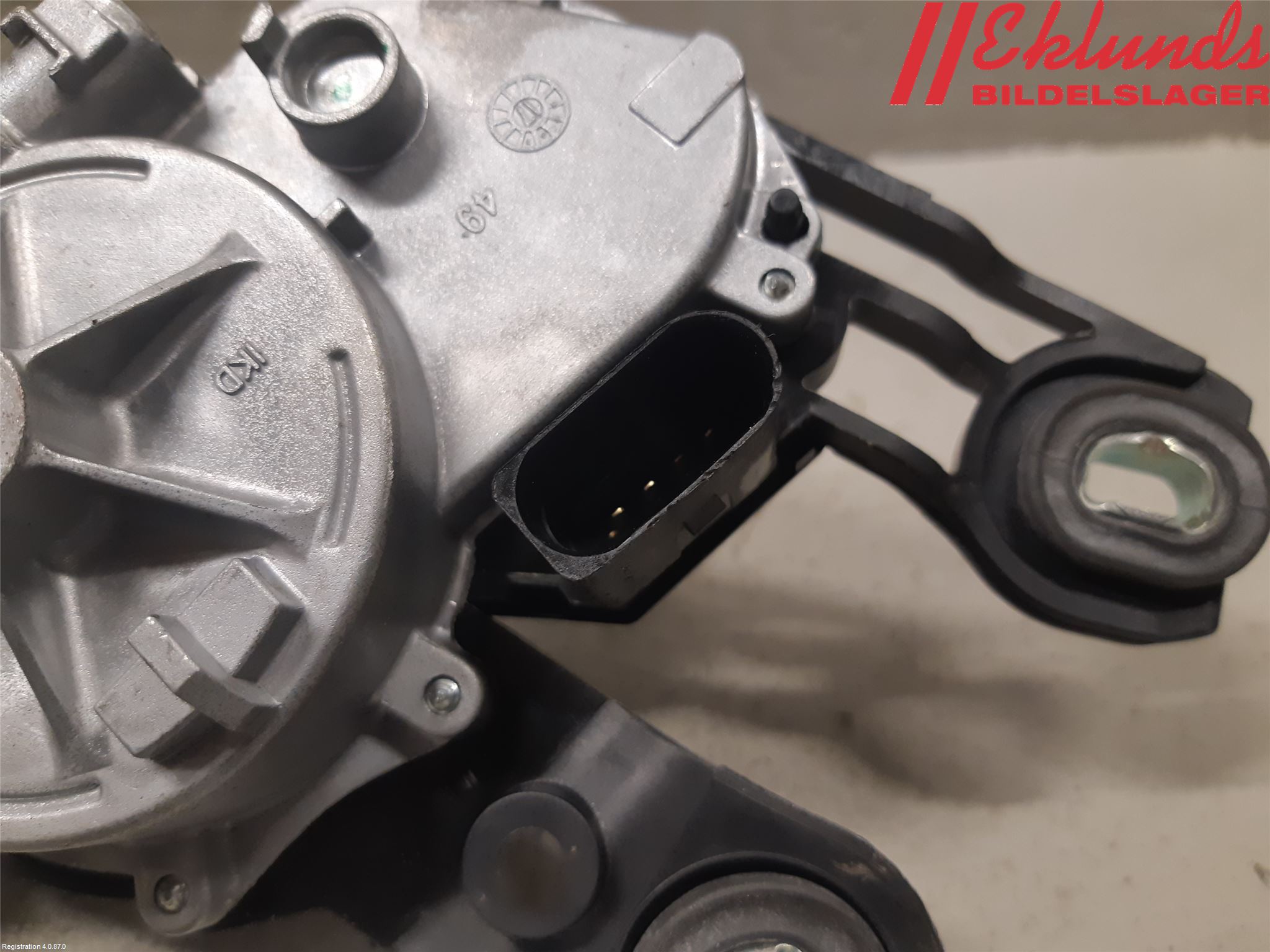 Volkswagen VW GOLF / E-GOLF VII 13-20 Torkarmotor Baklucka