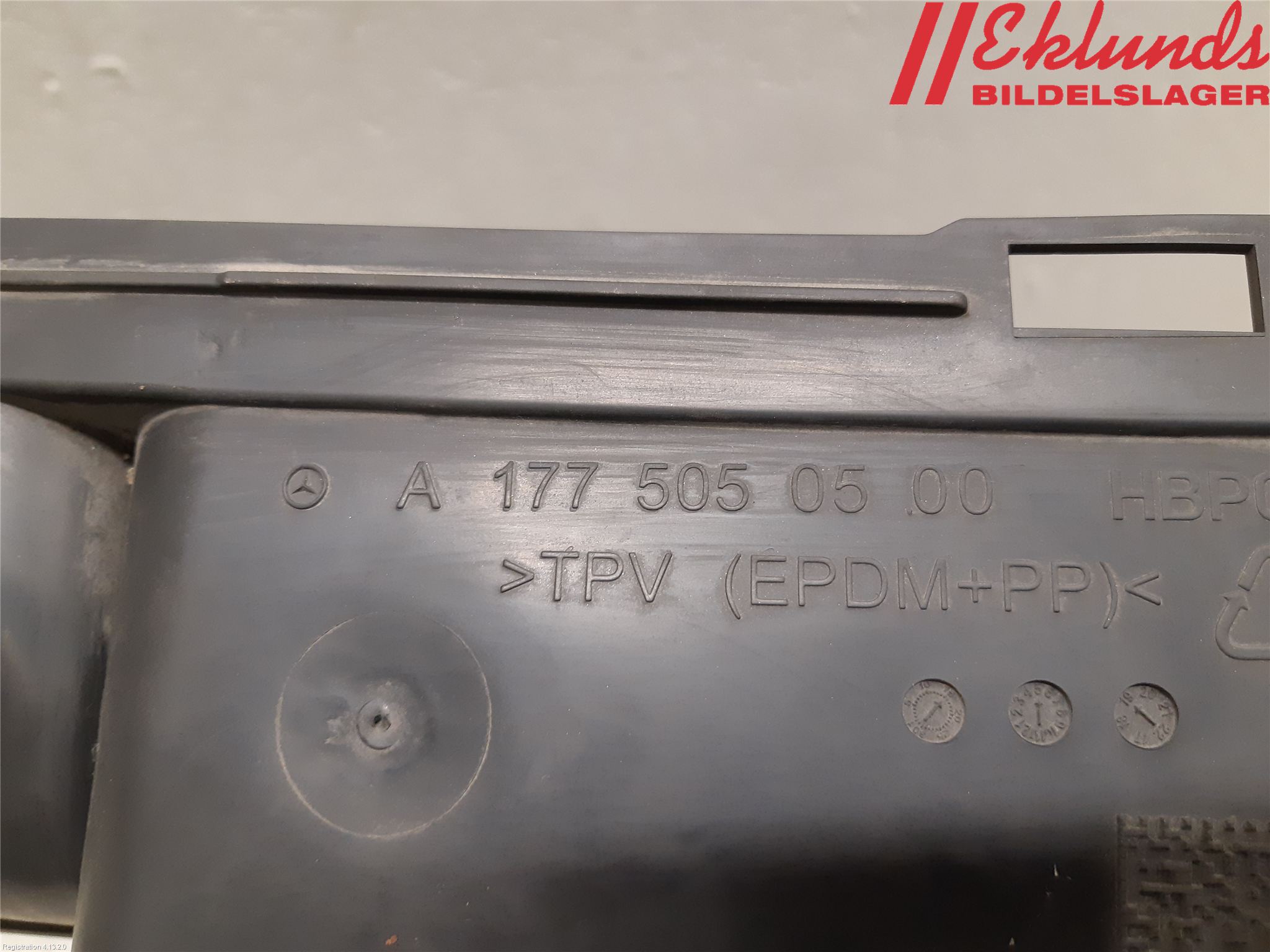 Mercedes-Benz MB CLA-KLASS (C118/X118) 19- Deflektor Plåt-Plast Kylning