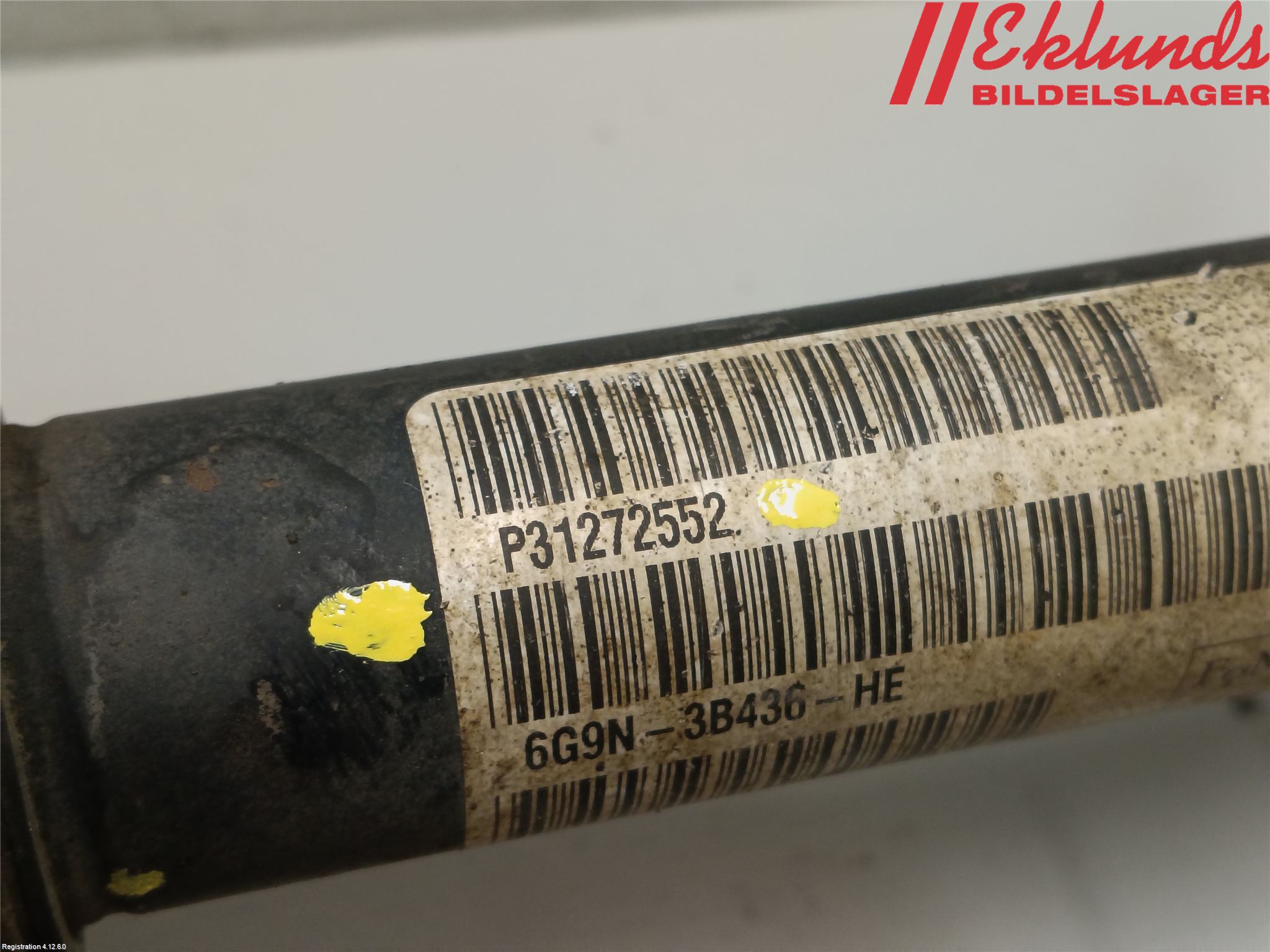 Volvo S60 11-13 Drivaxel Fram Höger