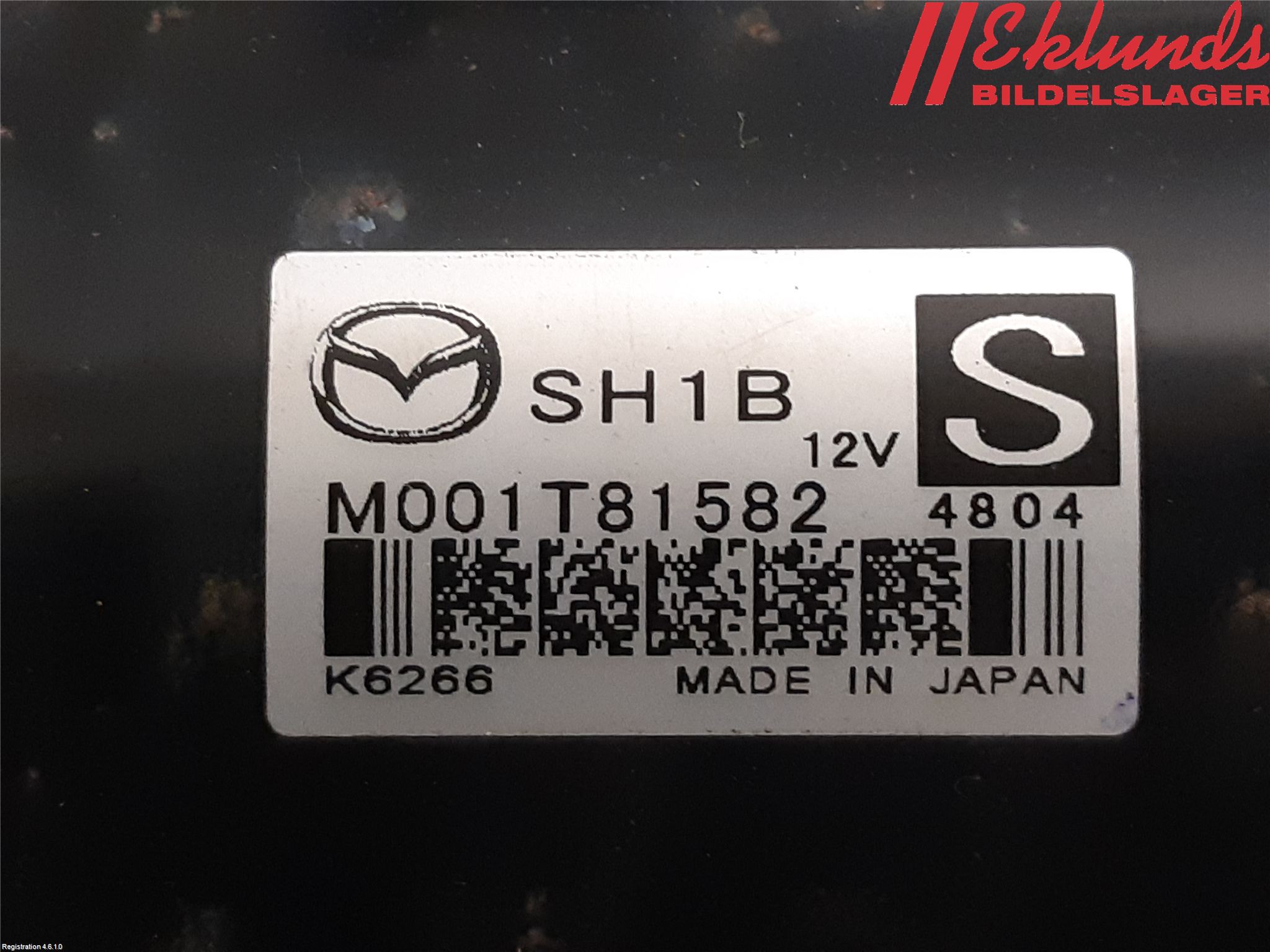 Mazda 6 13- Startmotor Diesel