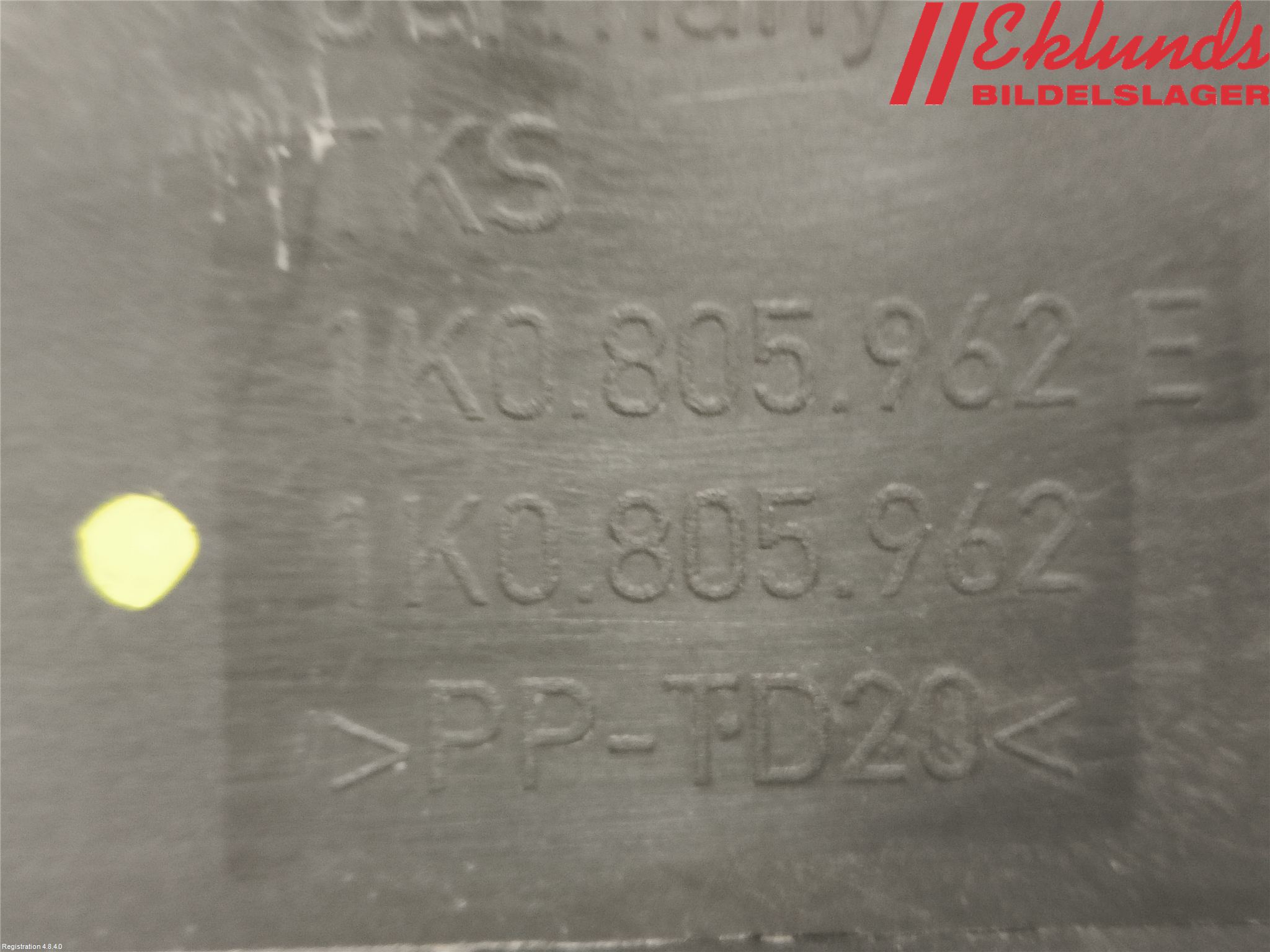 Volkswagen VW PASSAT 11-14 Deflektor Plåt-Plast Kylning