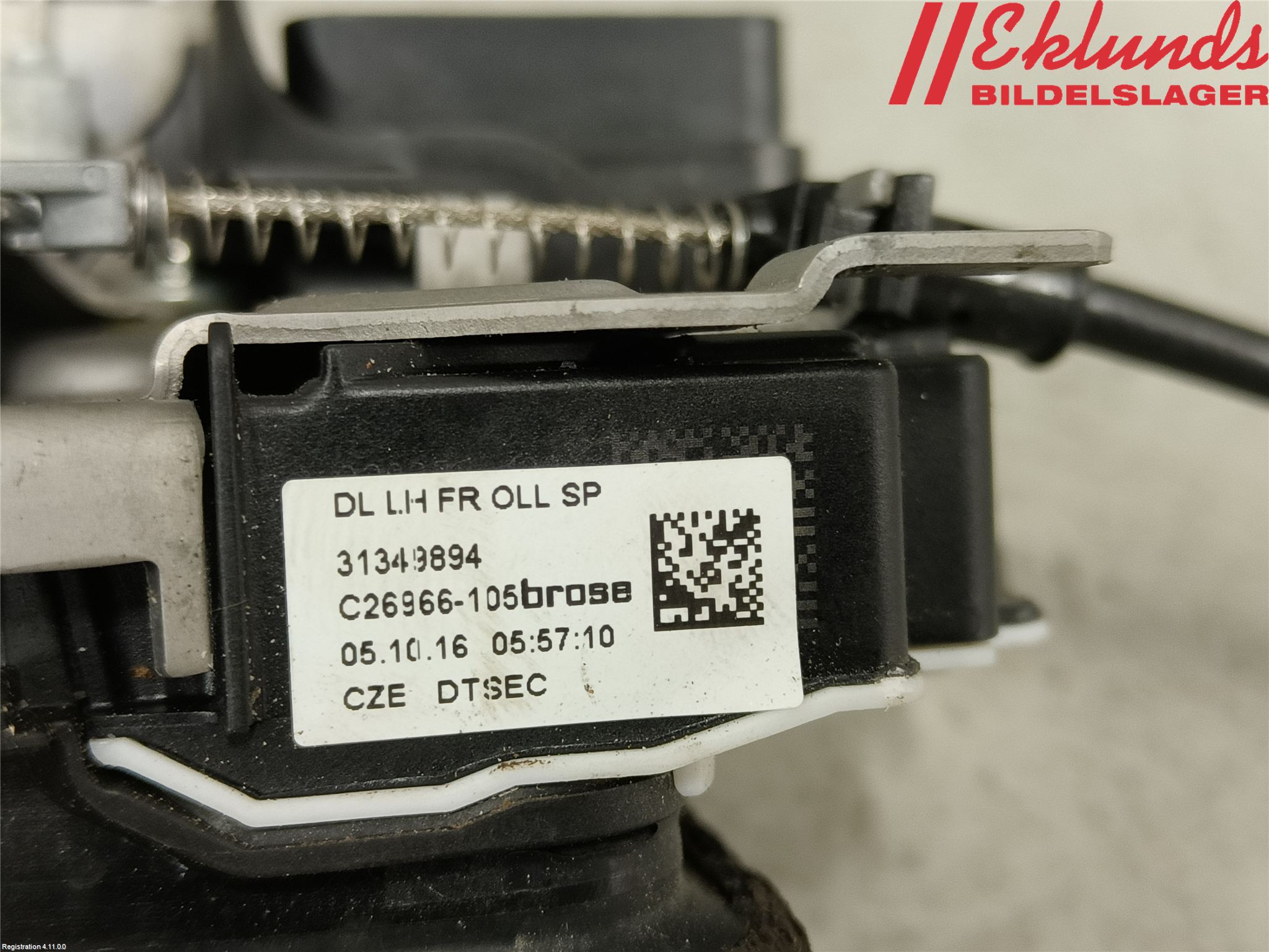 Volvo S90 17->> Låskista-Dörrlås