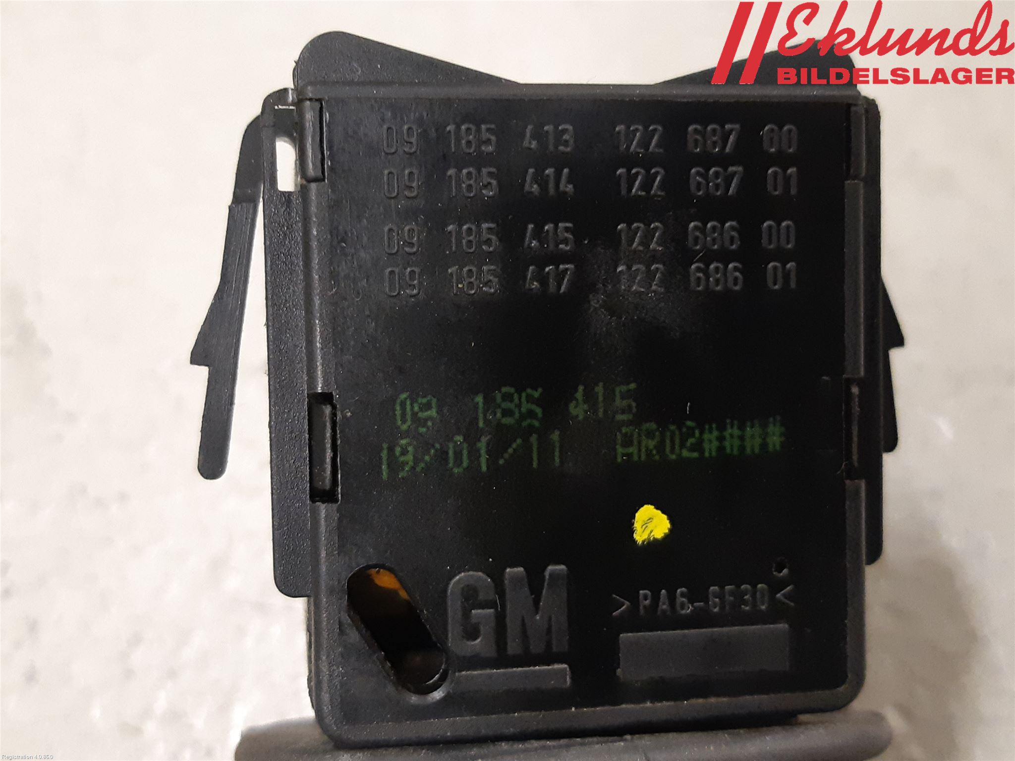 Opel COMBO 02-12 Spak Torkar-Spolomk