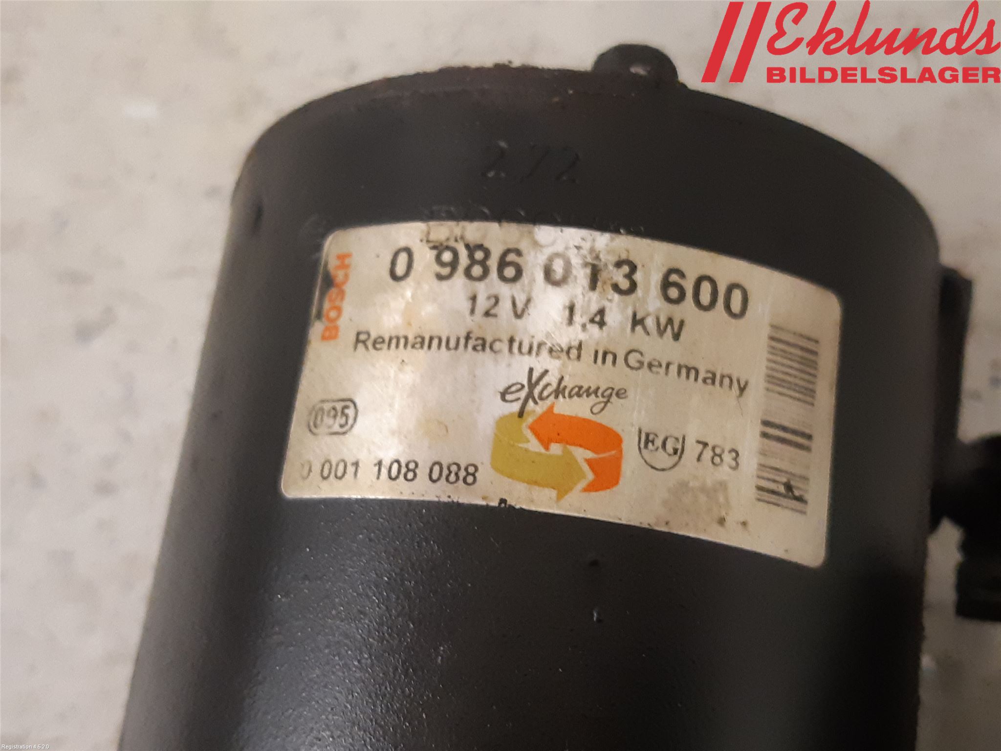 Volvo 240 81-87 Startmotor