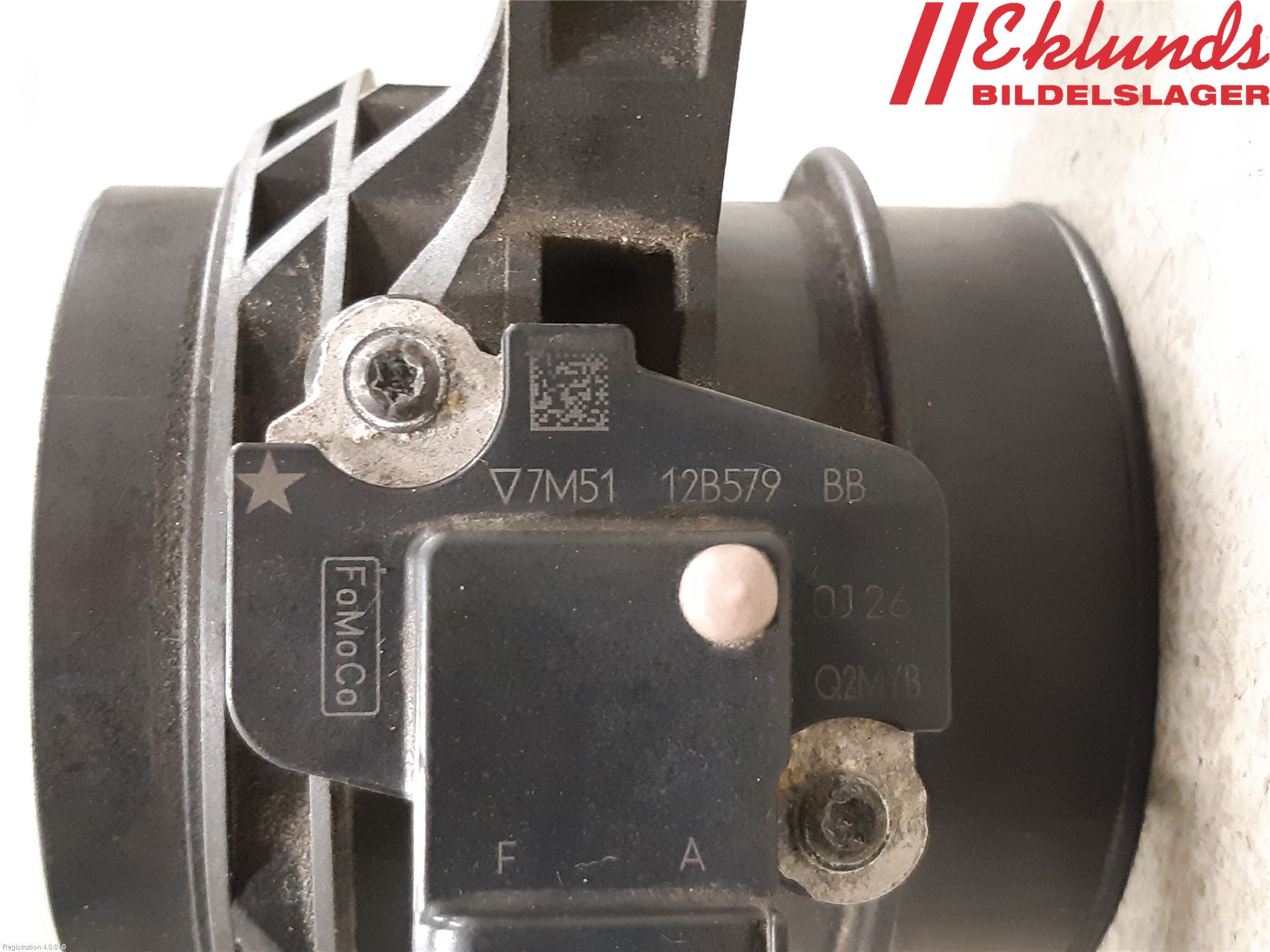 Ford GRAND C-MAX  11-14 Injluftmassamätare