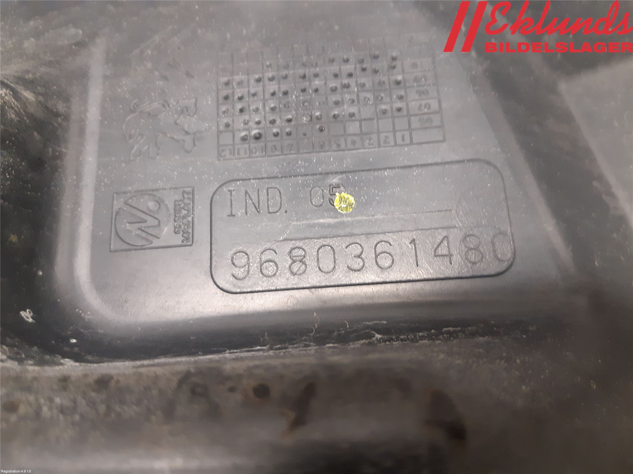 Peugeot 308 08-13 Deflektor Plåt-Plast Kylning