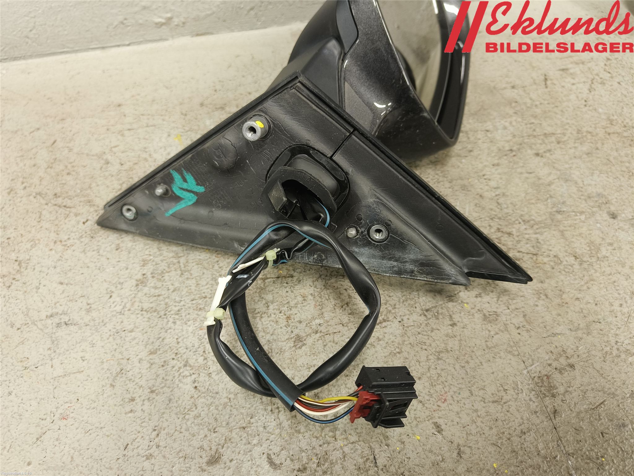 Audi A4/S4 08-11 Spegel Yttre El Vä