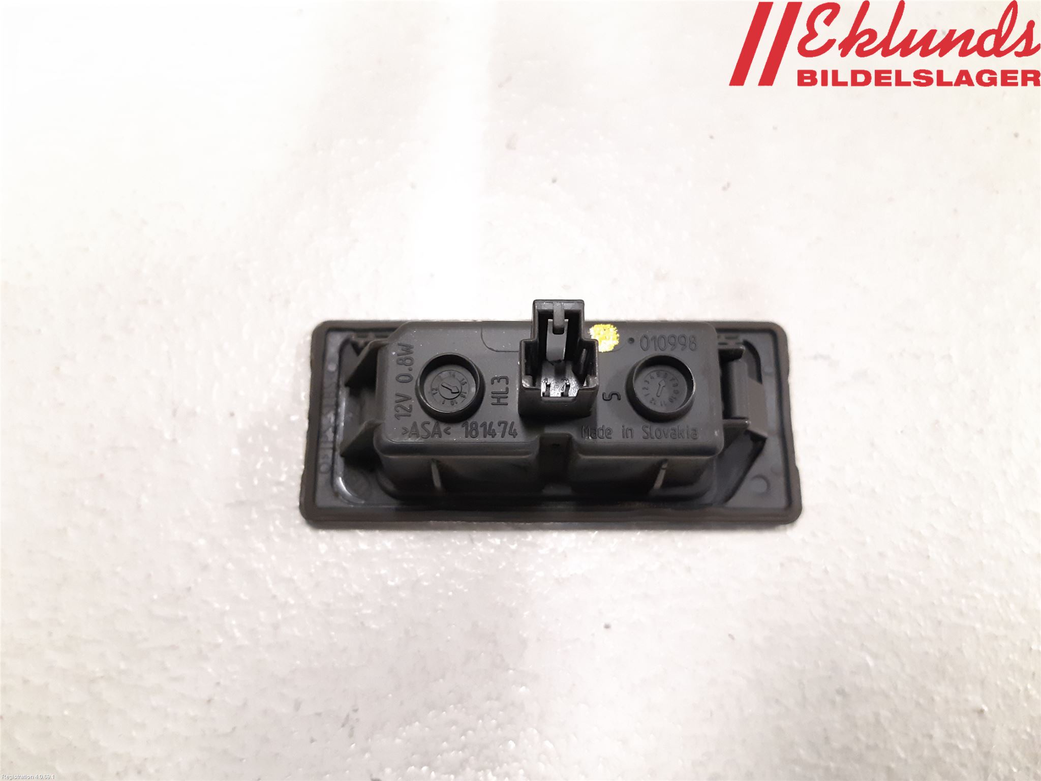 Audi A7/S7 4G 11-17 Skylt Belysning