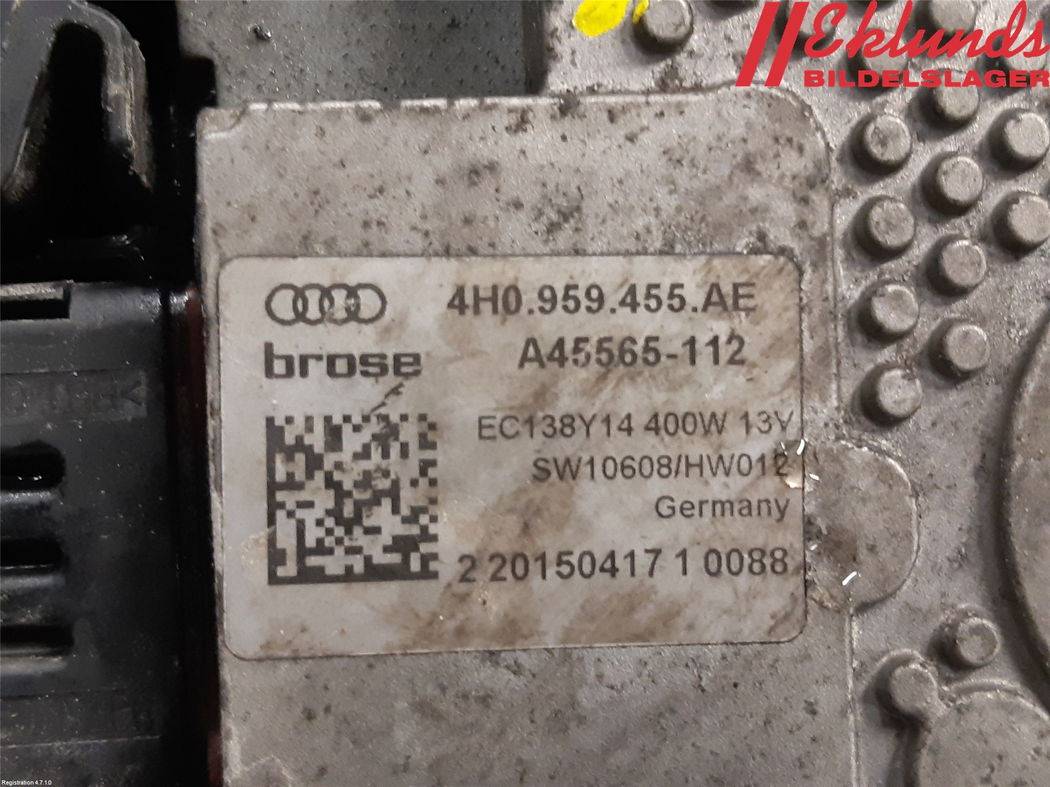 Audi A5 07-16 Kylfläkt El