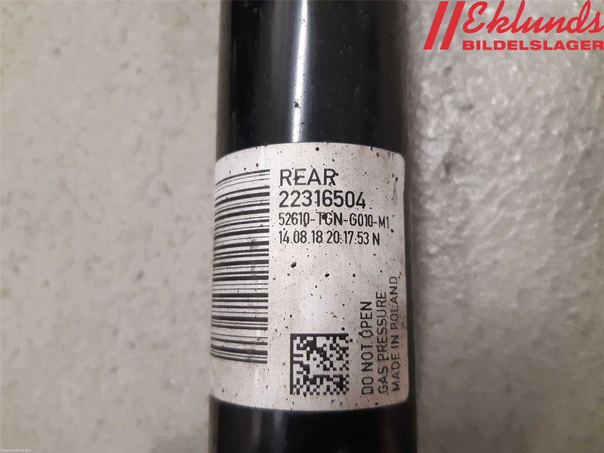 Honda CIVIC 17-22 Stötdämpare Bak