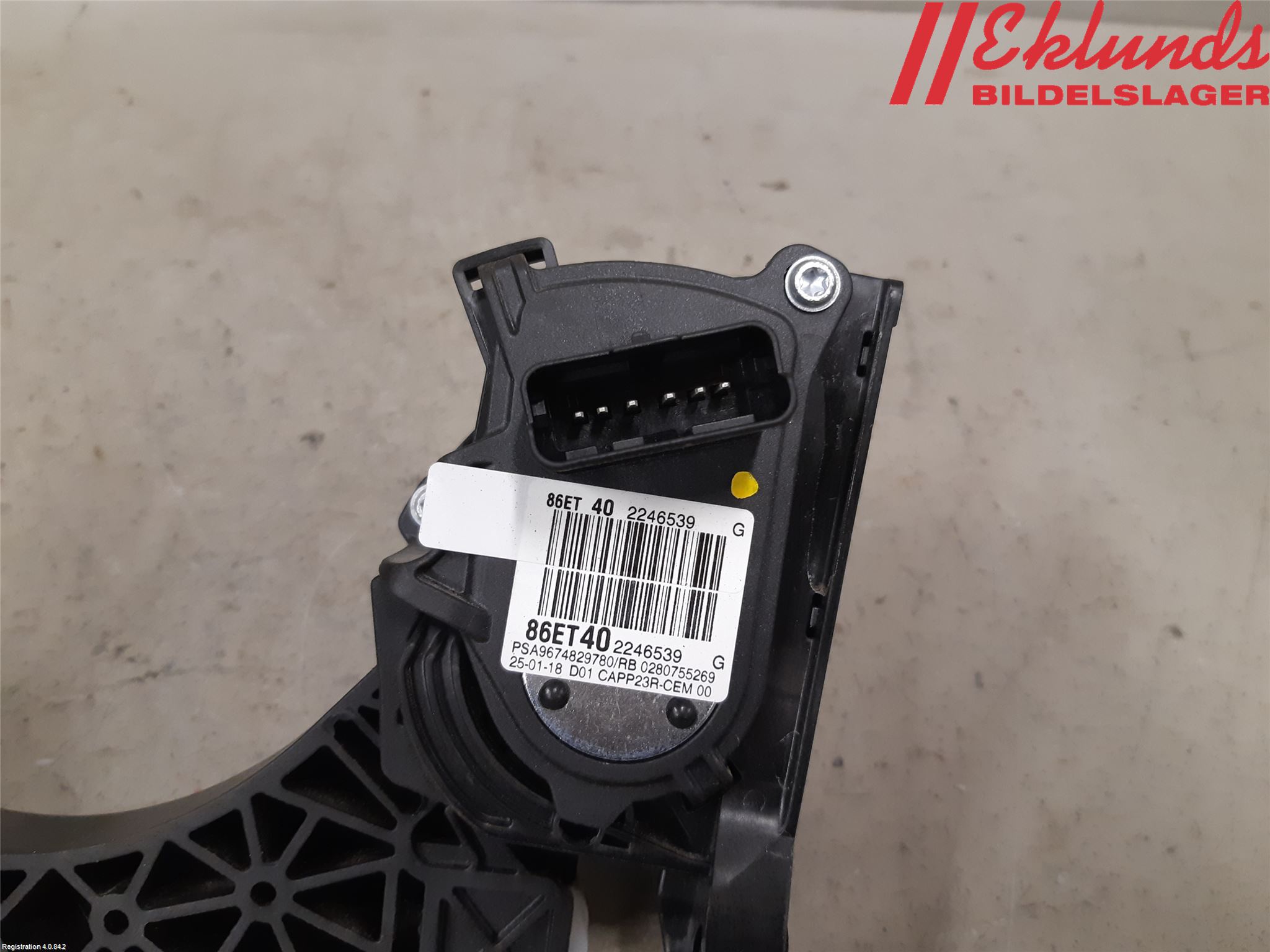 Toyota PROACE II 16- Gaspedal