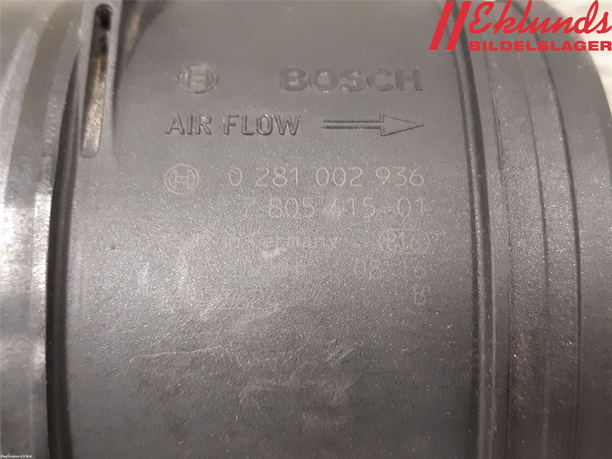 BMW 5 E60/61 Sed/Tou 02-10 Injluftmassamätare