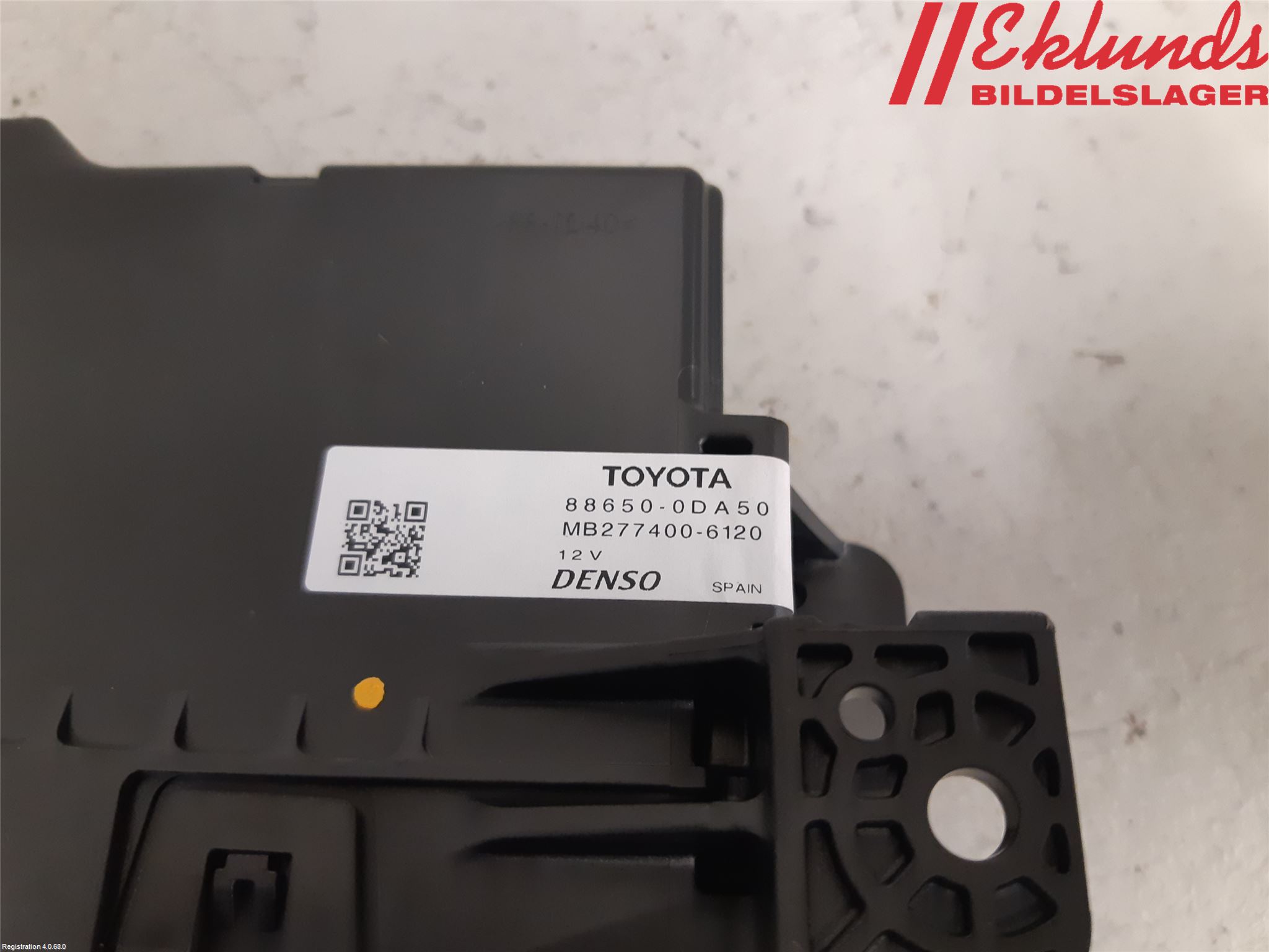 Toyota YARIS XP130 15-20 Relä Övrigt