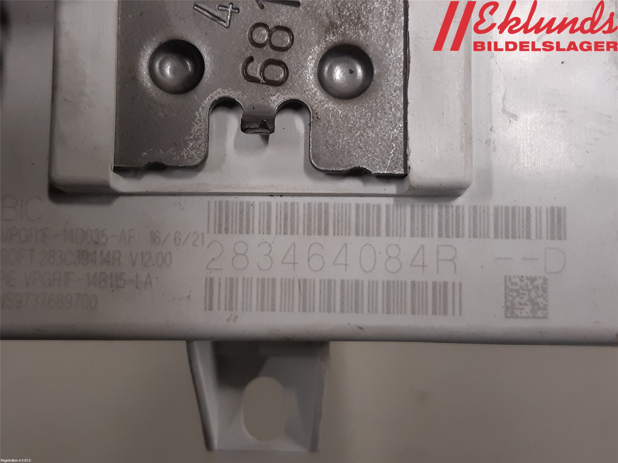 Fiat TALENTO 16- Styrenhet Övrigt