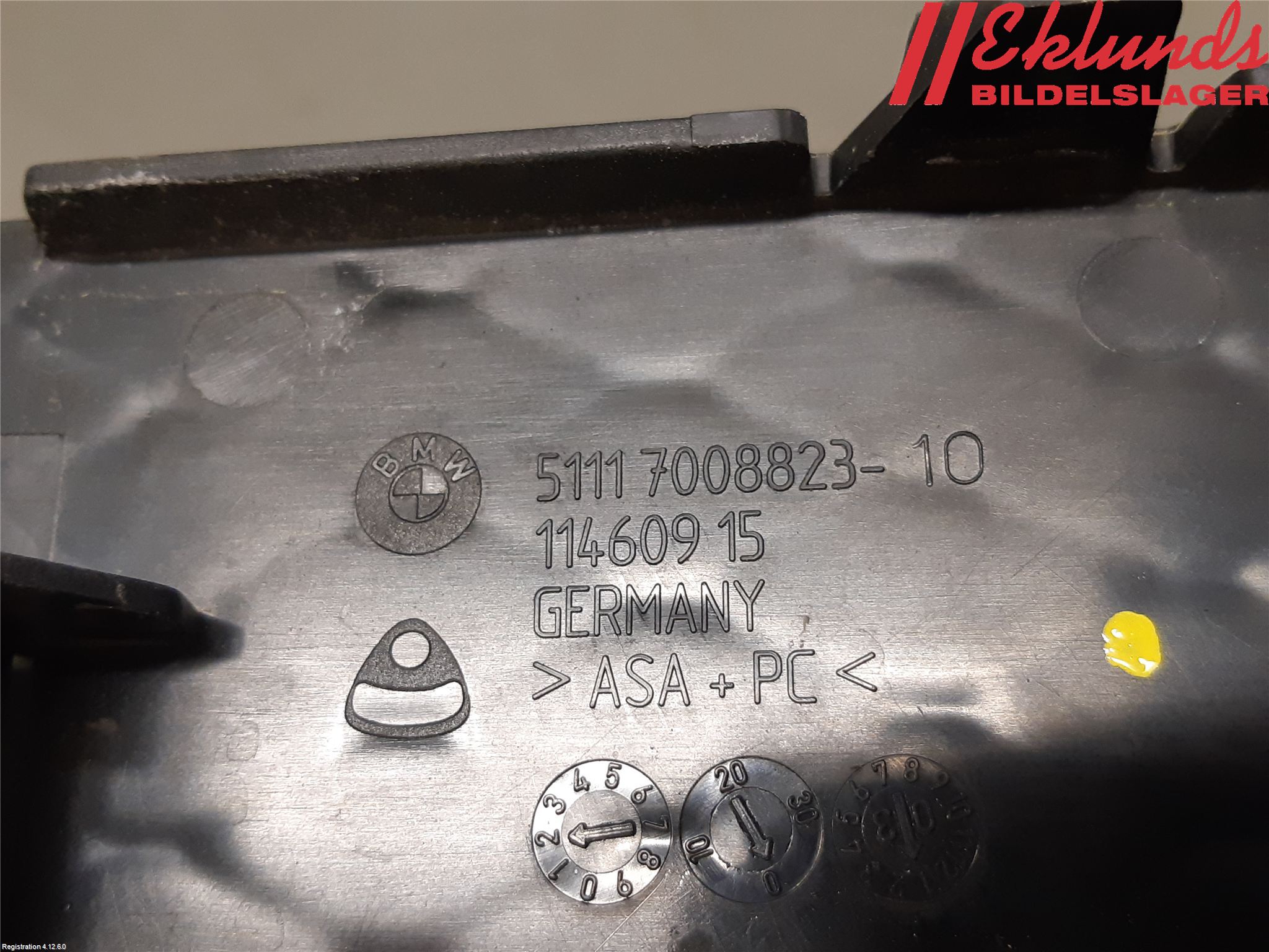 BMW 6 E63/64    02-10 Stöt Utfyllnad-List-Grill