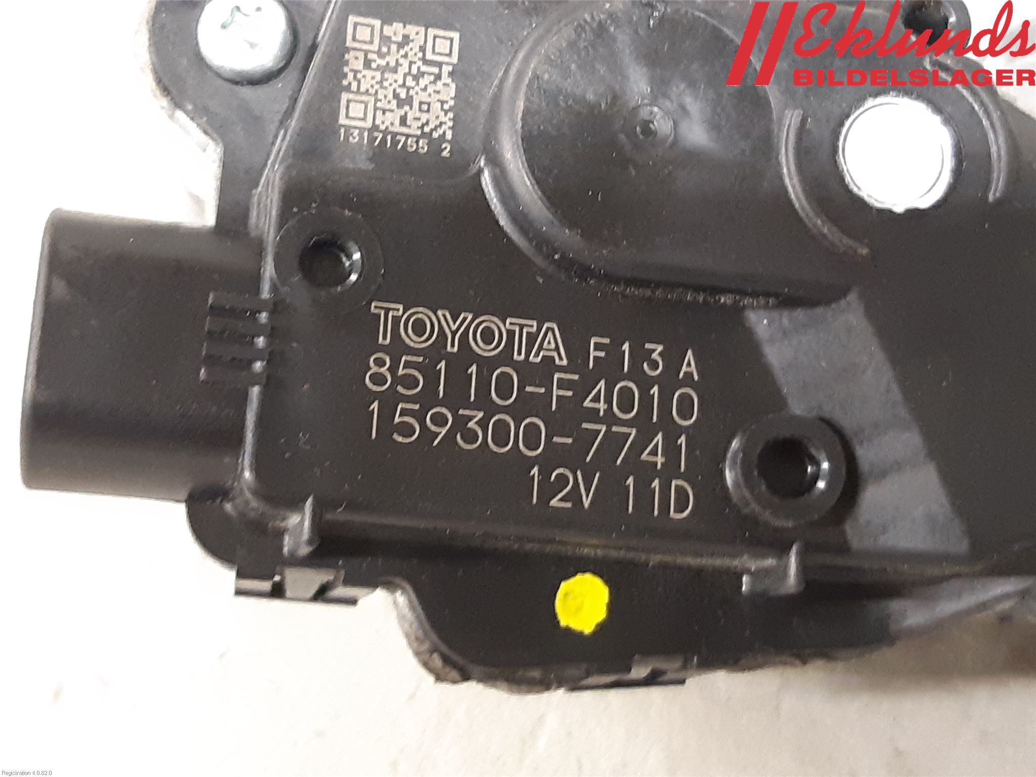 Toyota C-HR 16-23 Torkarmotor Vindruta