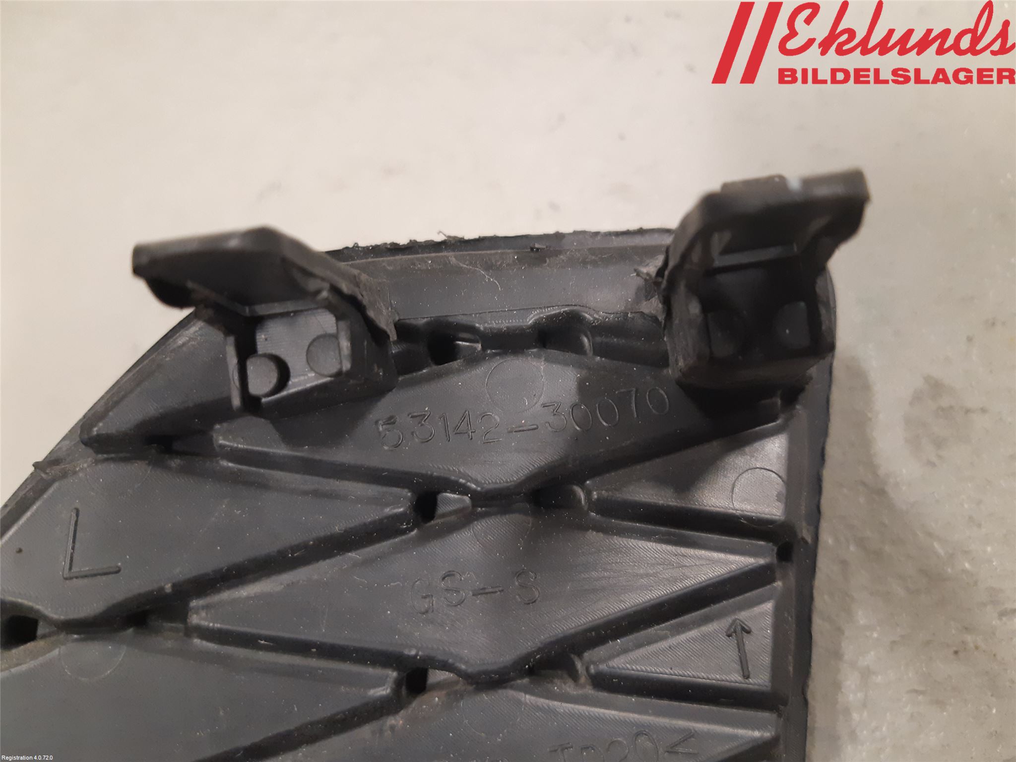 Lexus GS 300/430/450H 05-12 Stöt Utfyllnad-List-Grill