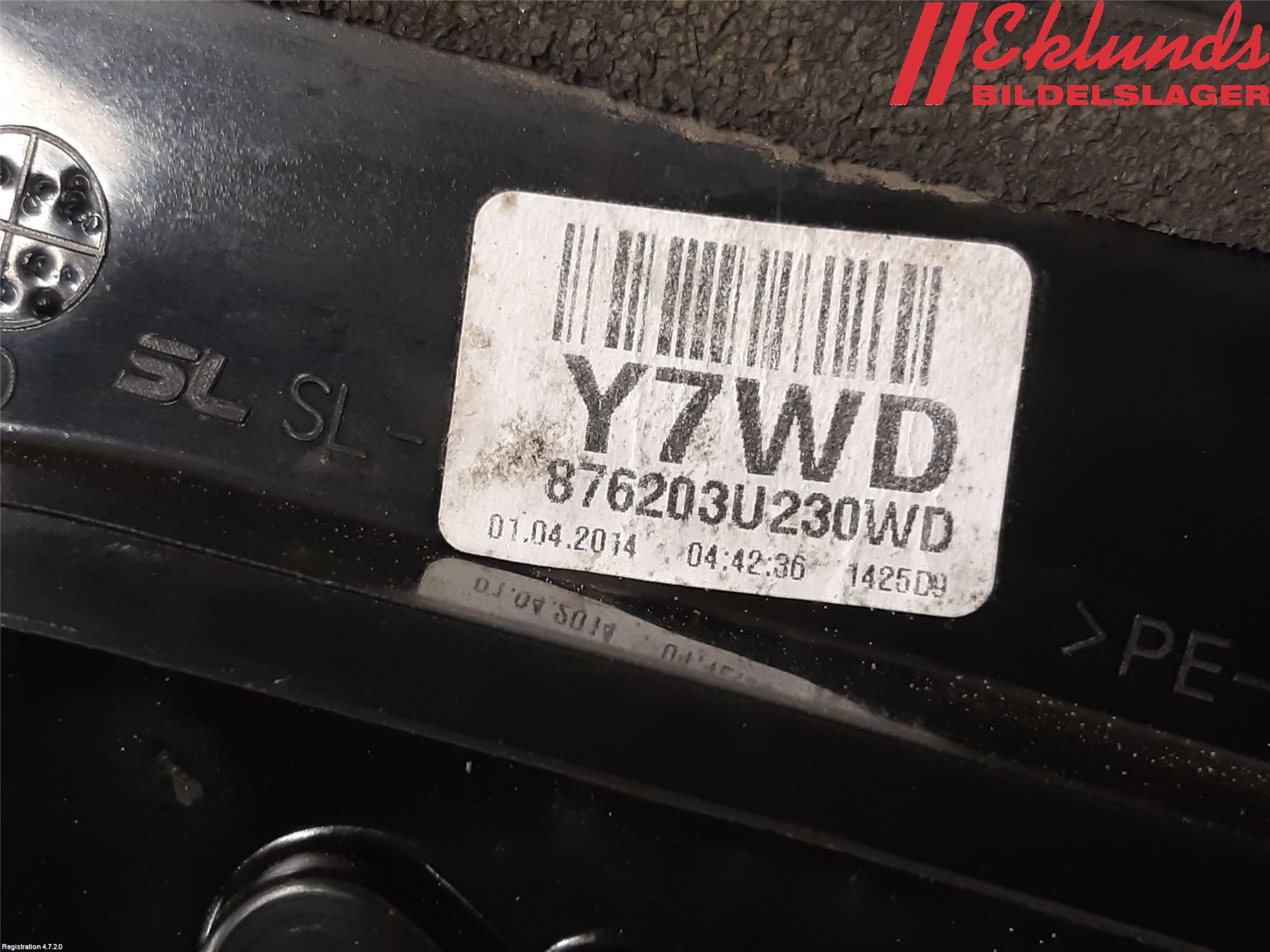 Kia SPORTAGE (SL) 11-15 Spegel Yttre El Hö