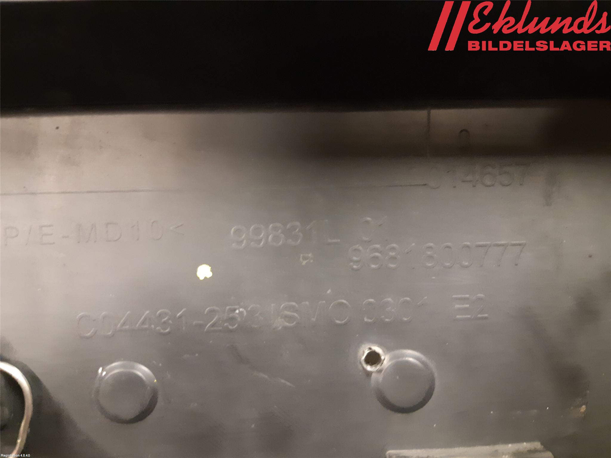Citroen C3 PICASSO Stöt Utfyllnad-List-Grill