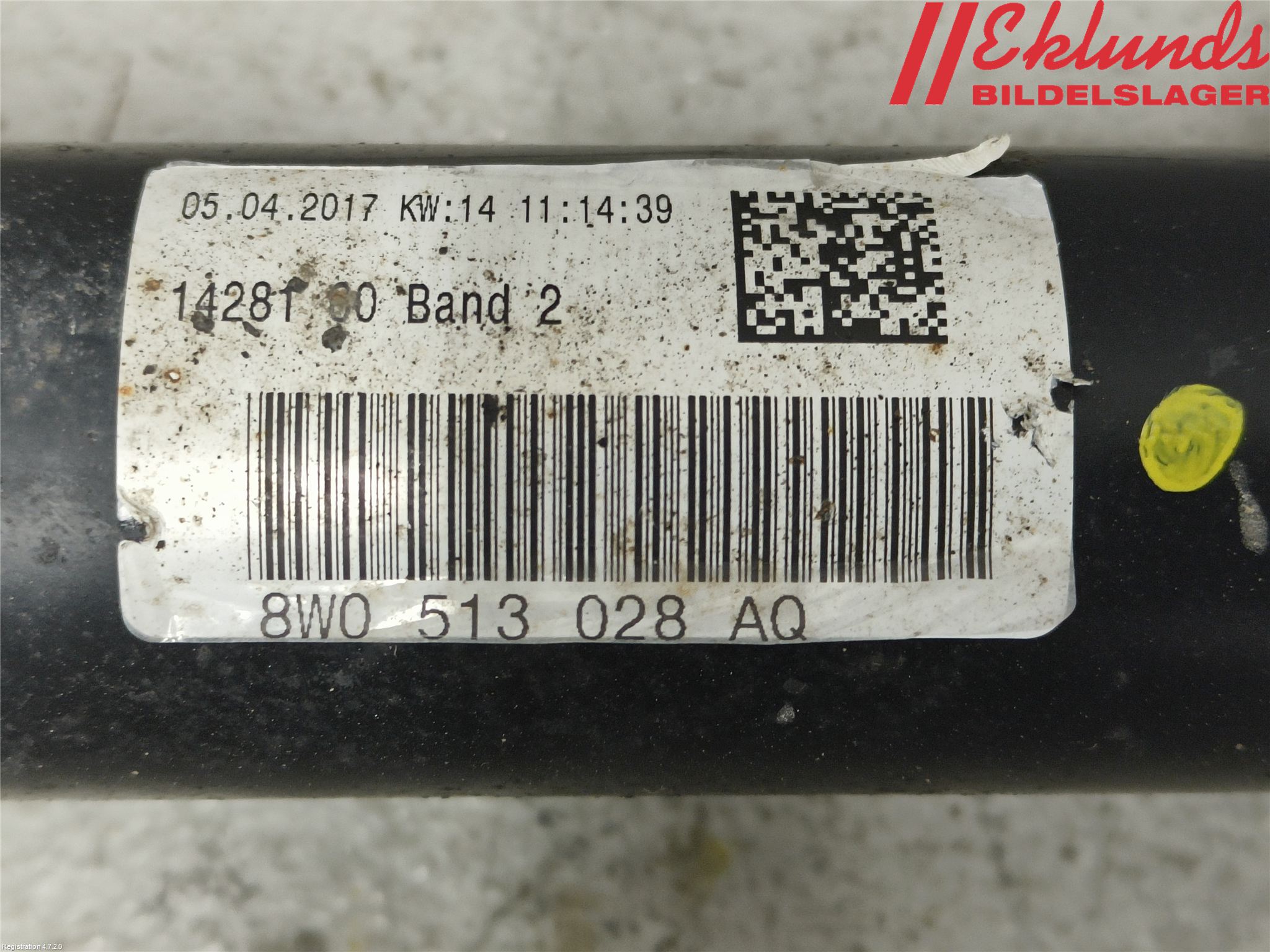 Audi A5 17- Stötdämpare Bak