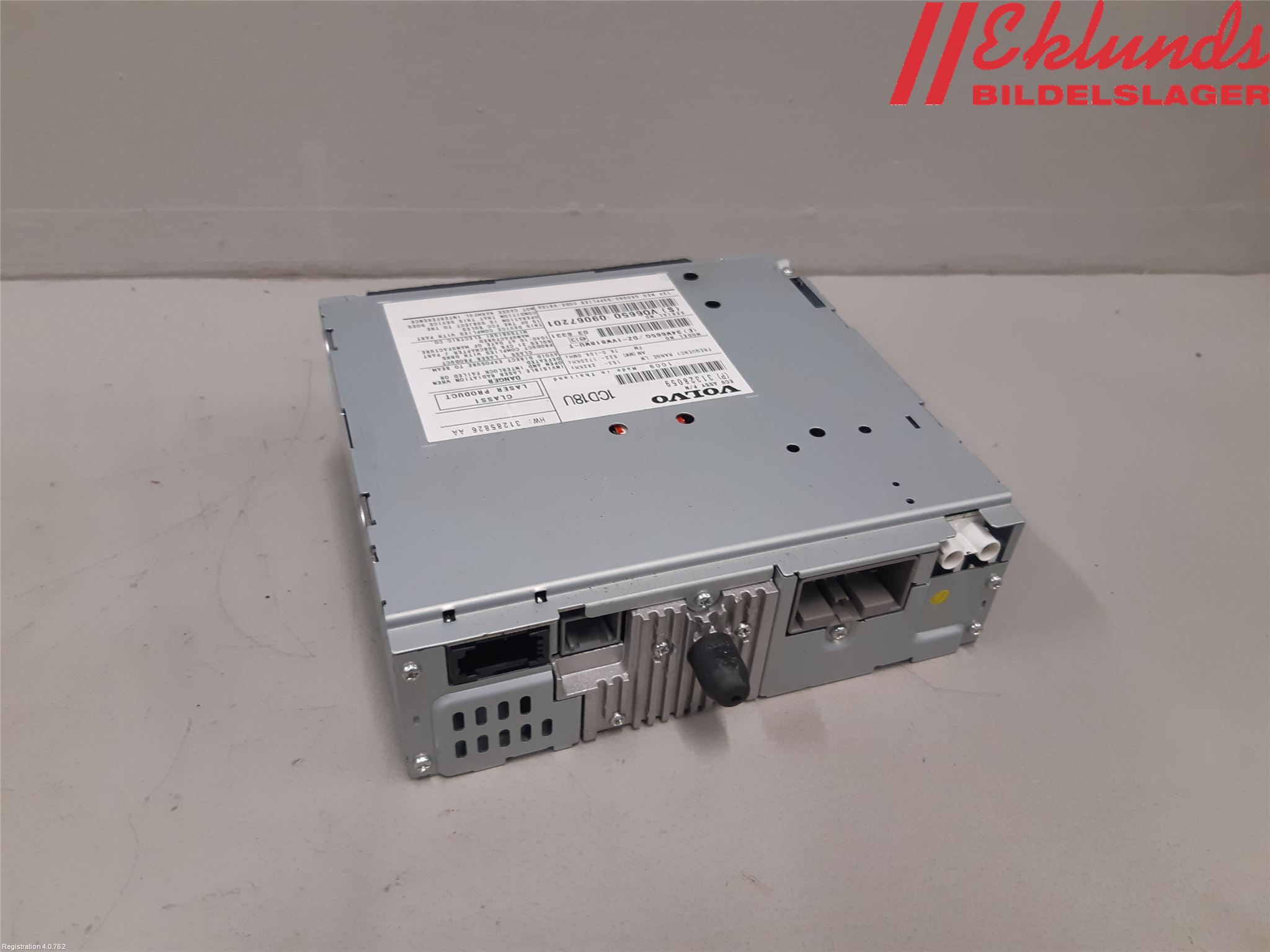 Volvo S40 08-12 Cd Radio - Multimediapanel