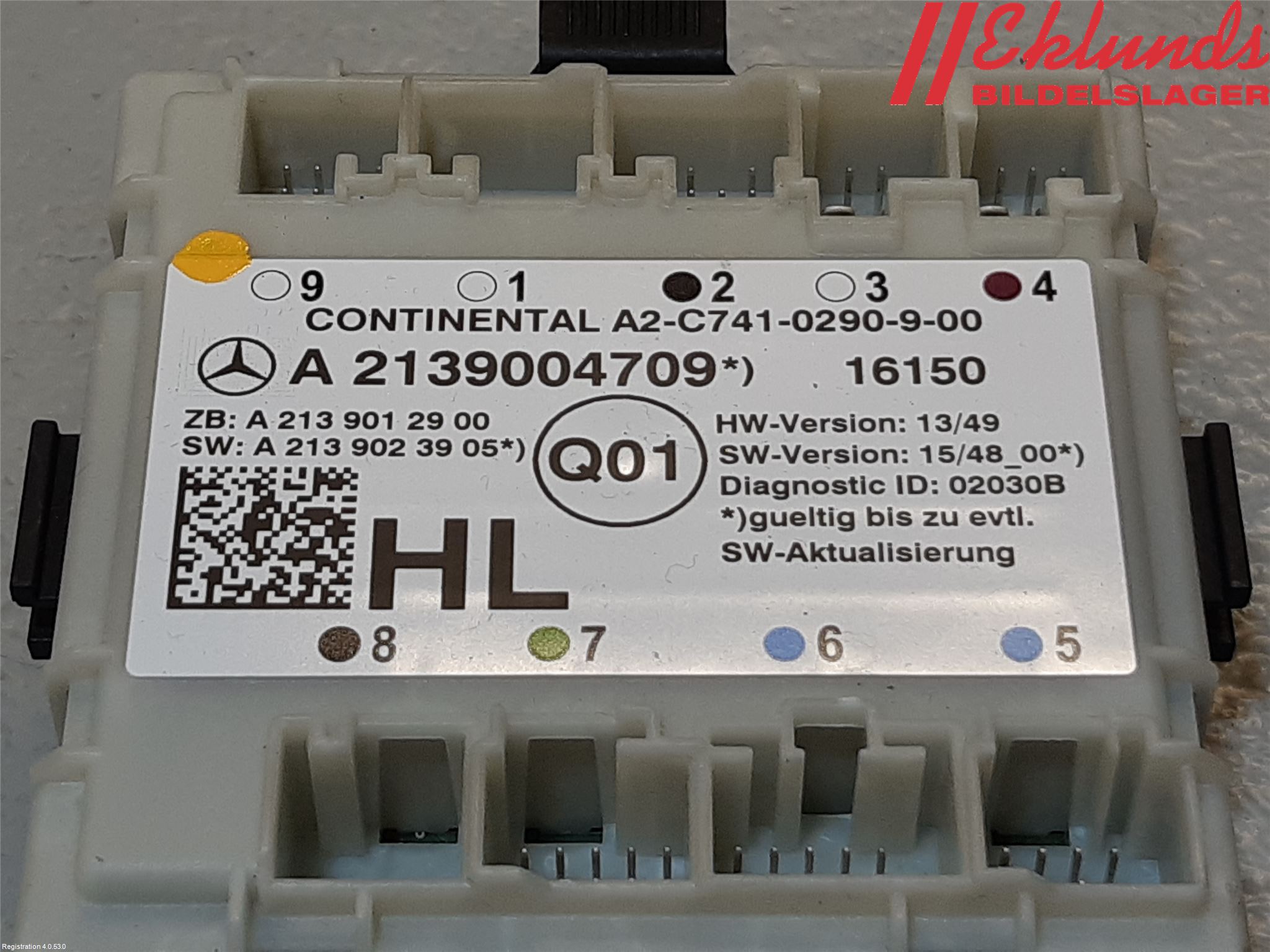 Mercedes-Benz MB E-KLASS (W213) 16-23 Styrenhet Dörr